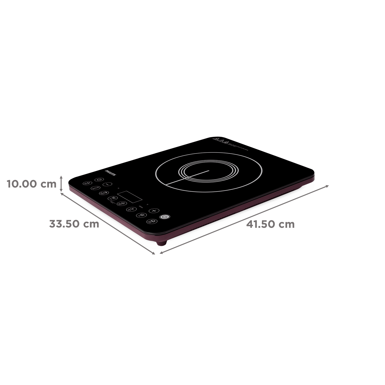 PHILIPS HD4996/00 2100W Induction Cooktop with 8 Preset Menus PHILIPS HD4996/00 2100W Induction Cooktop with 8 Preset Menus_2