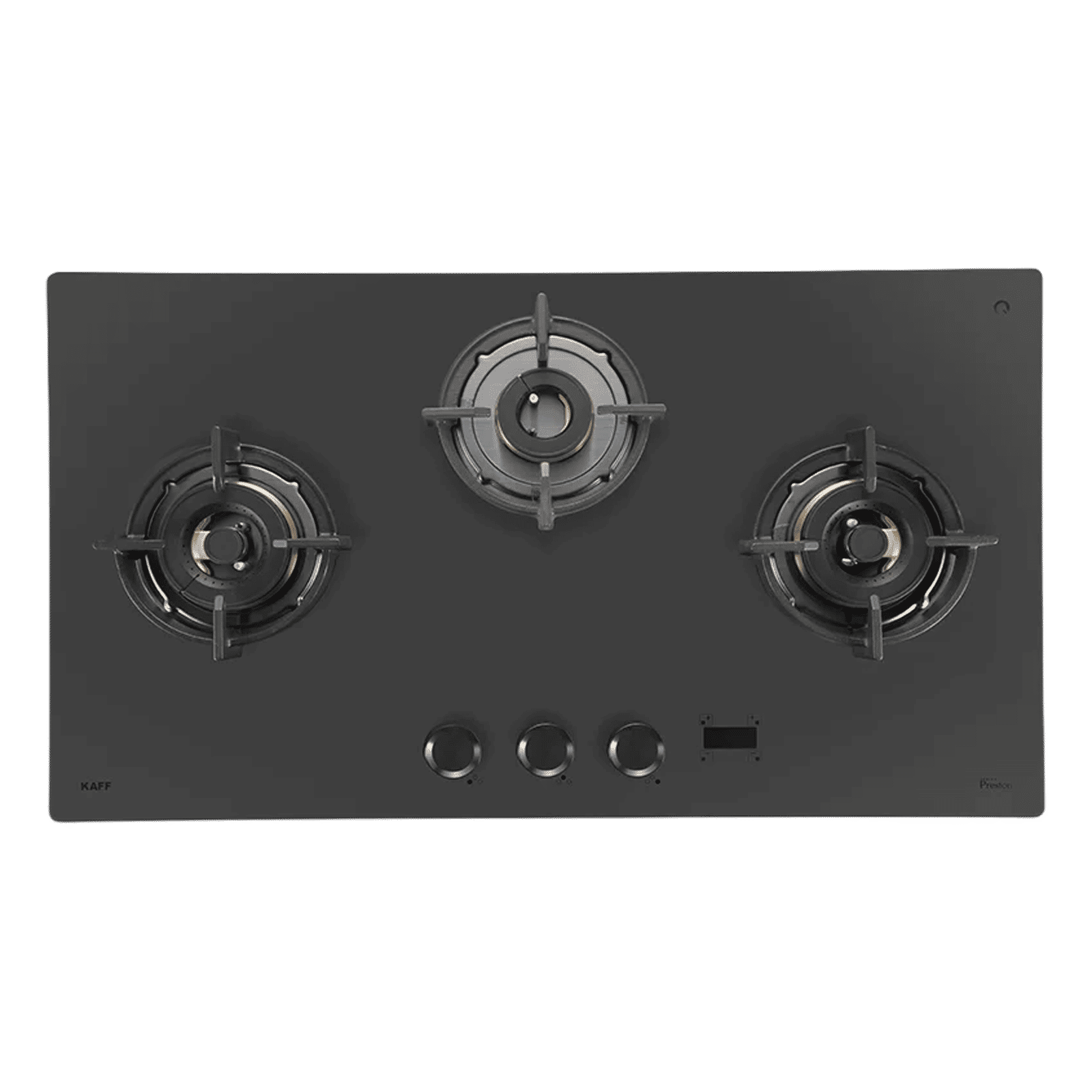 KAFF PRS 783 Tempered Glass Top 3 Burner Automatic Hob (Digital Timer, Black) KAFF PRS 783 Tempered Glass Top 3 Burner Automatic Hob (Digital Timer, Black)_4