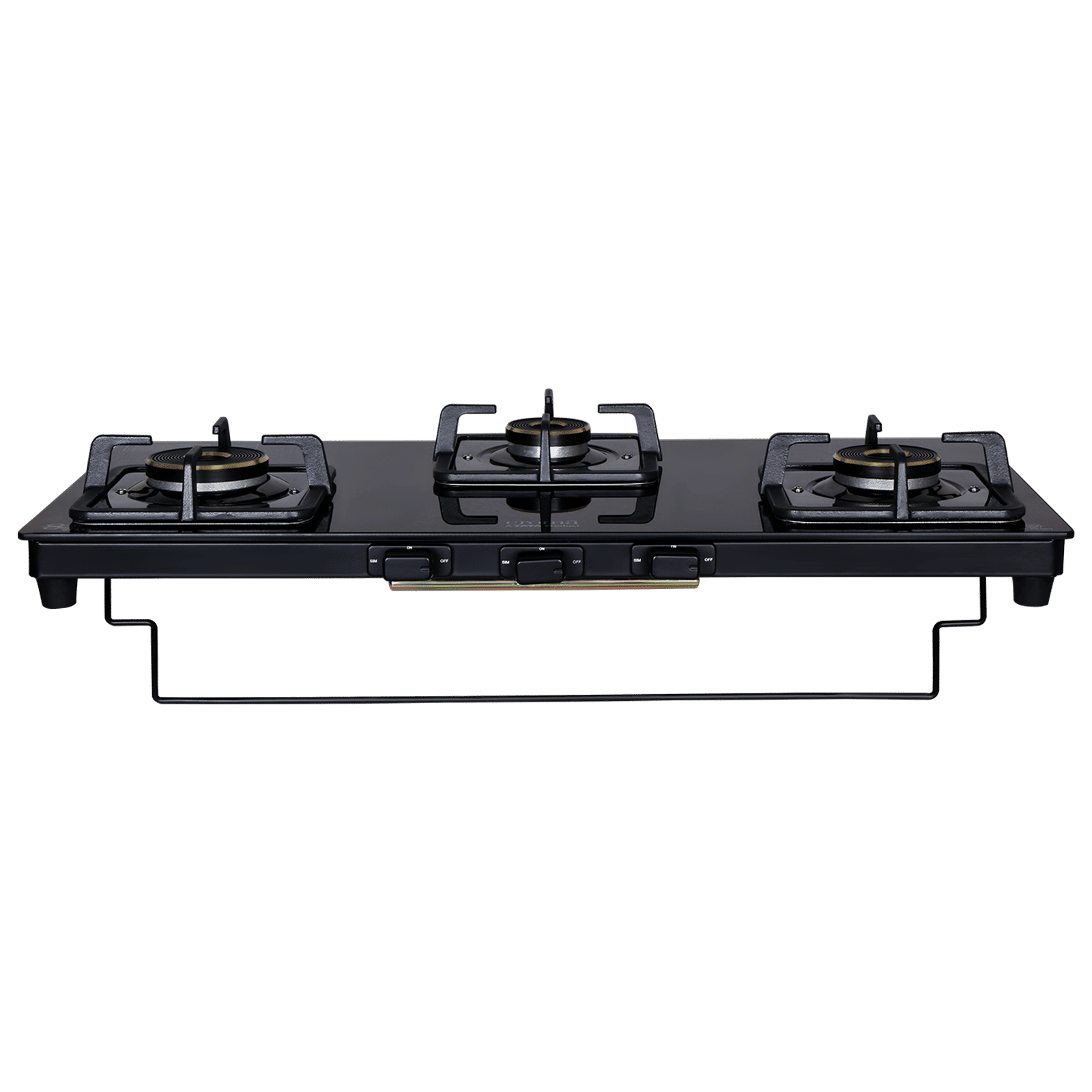 Croma 3 Burner Manual Gas Stove (Premium 3 Burner Glass, Black) Croma 3 Burner Manual Gas Stove (Premium 3 Burner Glass, Black)_6