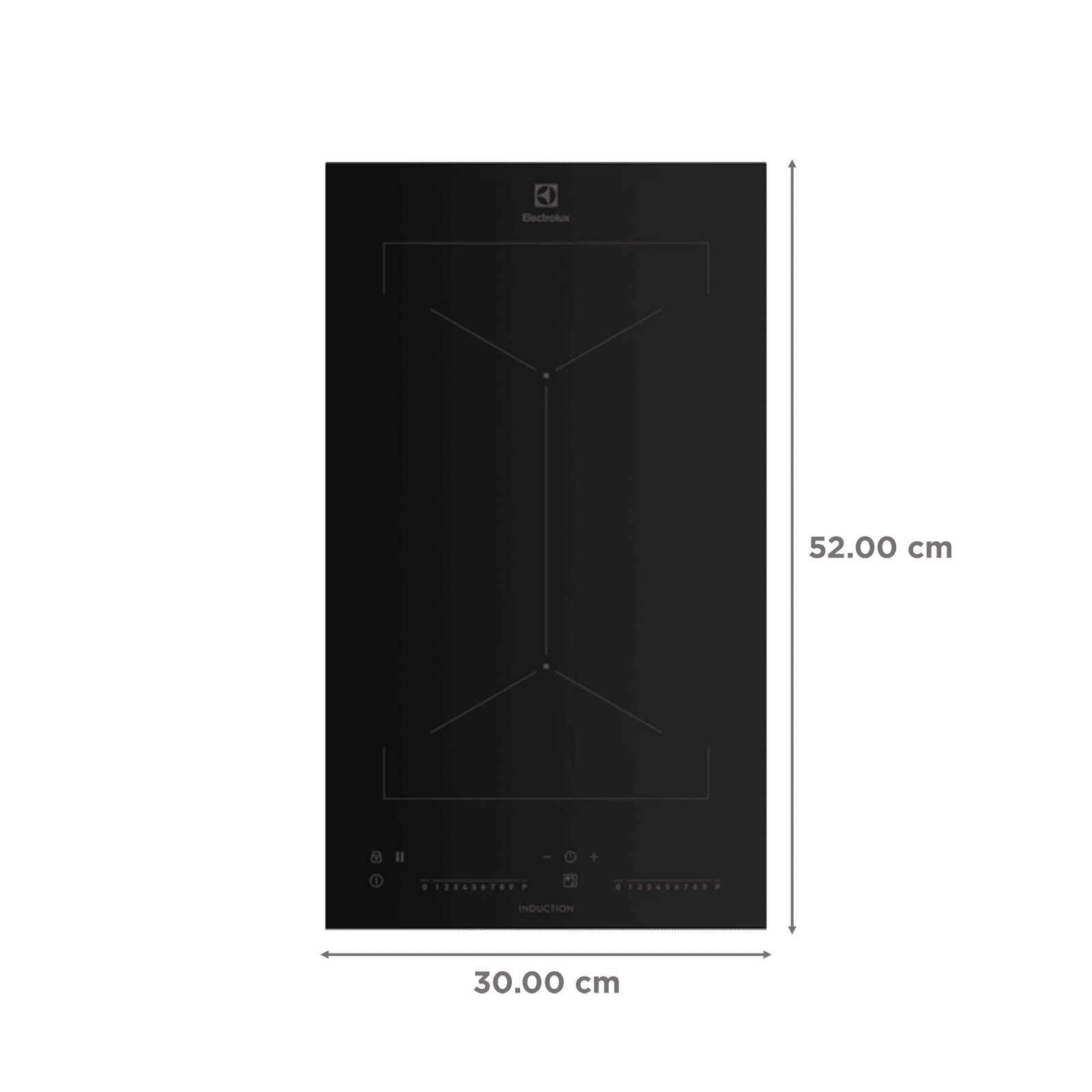 Electrolux UltimateTaste 500 3700W Double Induction Cooktop with Pot Sensor Electrolux UltimateTaste 500 3700W Double Induction Cooktop with Pot Sensor_2
