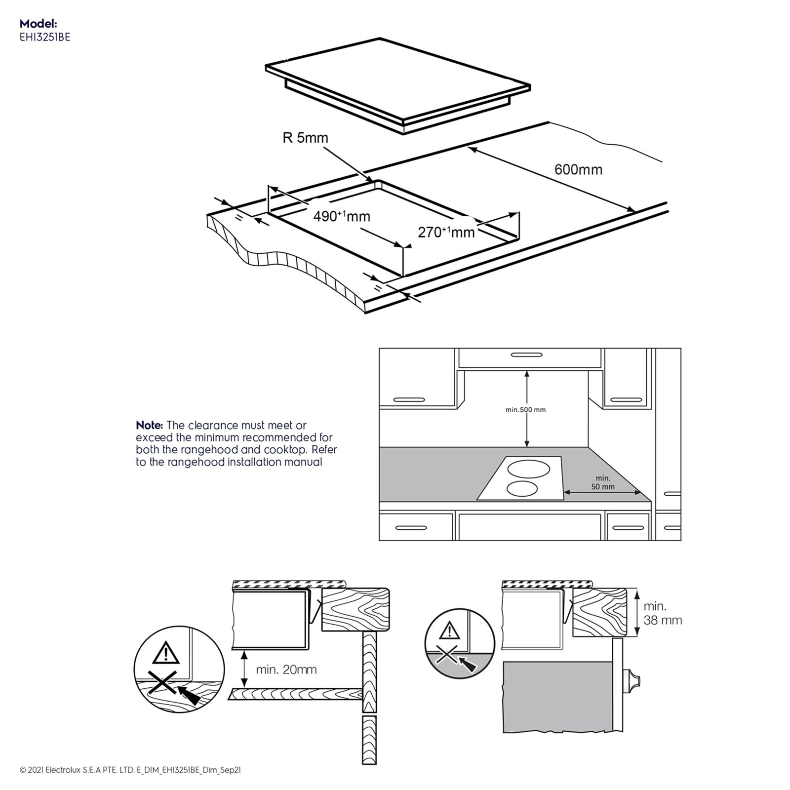 Electrolux UltimateTaste 500 3700W Double Induction Cooktop with Pot Sensor Electrolux UltimateTaste 500 3700W Double Induction Cooktop with Pot Sensor_7