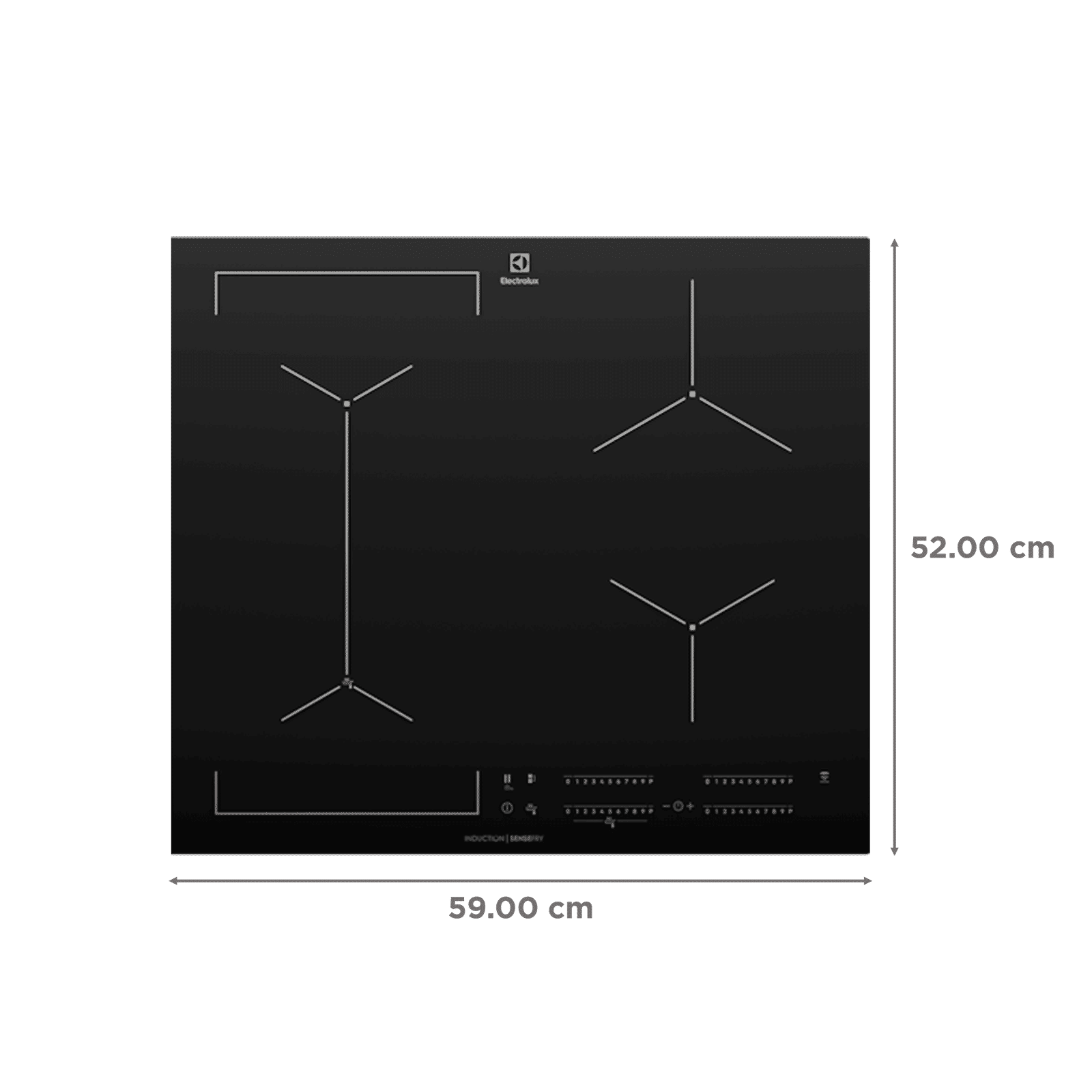 Electrolux UltimateTaste 70 7400W Four Induction Cooktop with Pot Sensor_2