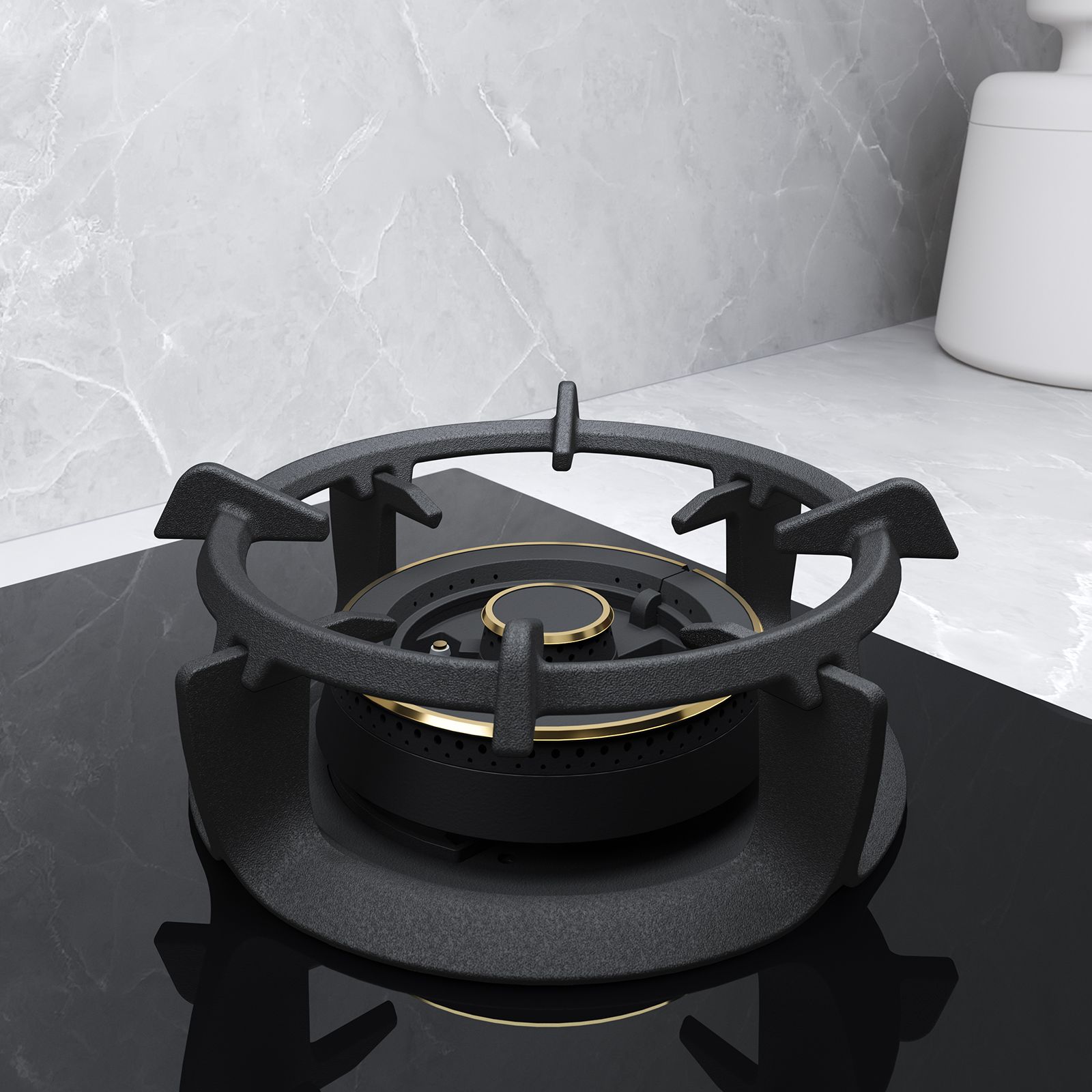 Electrolux UltimateTaste 300 Glass Top 4 Burner Automatic Hob (One Hand Ignition, Black) Electrolux UltimateTaste 300 Glass Top 4 Burner Automatic Hob (One Hand Ignition, Black)_8