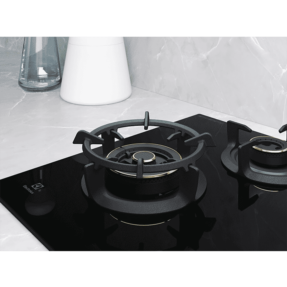Electrolux UltimateTaste 300 Glass Top 4 Burner Automatic Hob (Cast Iron Pan Supports, Black) Electrolux UltimateTaste 300 Glass Top 4 Burner Automatic Hob (Cast Iron Pan Supports, Black)_8