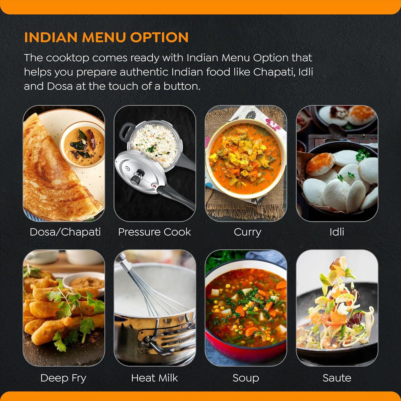 Prestige PIC 20 NEO 1600W Induction Cooktop with 8 Preset Menus_5
