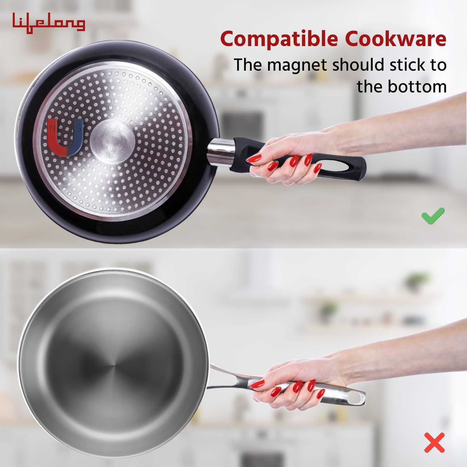 Lifelong LLIC100 1800W Induction Cooktop with 7 Preset Menus_7