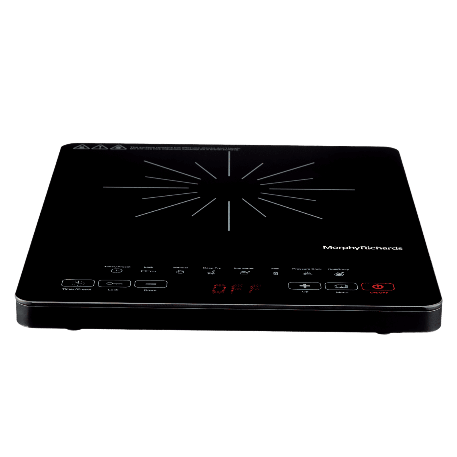 Morphy Richards Elysia TC 2000W Single Induction Cooktop with Feather Touch Control Morphy Richards Elysia TC 2000W Single Induction Cooktop with Feather Touch Control_11