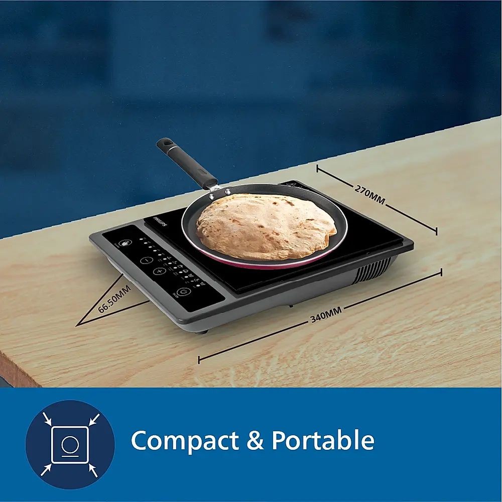 PHILIPS 1300W Induction Cooktop with 7 Preset Menus PHILIPS 1300W Induction Cooktop with 7 Preset Menus_7