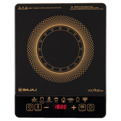 BAJAJ ICX 190FS 1900W Induction Cooktop with 9 Preset Menus