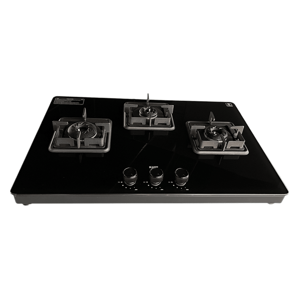 KAFF CTH753BAI Toughened Glass Top 3 Burner Automatic Gas Stove (Integrated Flame Protector, Black) KAFF CTH753BAI Toughened Glass Top 3 Burner Automatic Gas Stove (Integrated Flame Protector, Black)_4