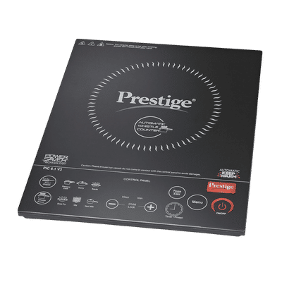 Prestige PIC 6.1 V3 2200W Single Induction Cooktop with 8 Preset Menus