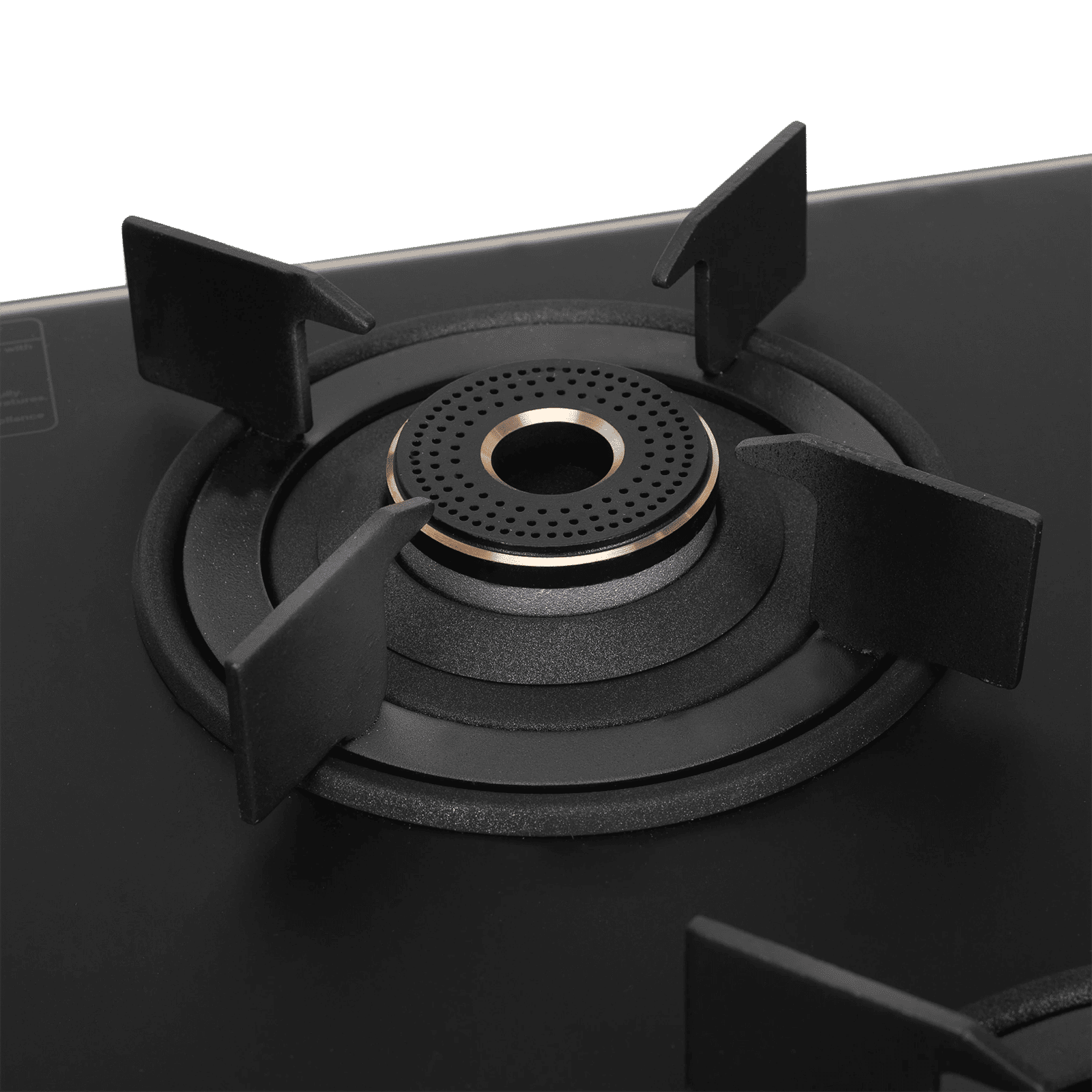 FABER NEBULA Glass Top 4 Burner Manual Gas Stove (Matt Finish, Black) FABER NEBULA Glass Top 4 Burner Manual Gas Stove (Matt Finish, Black)_4