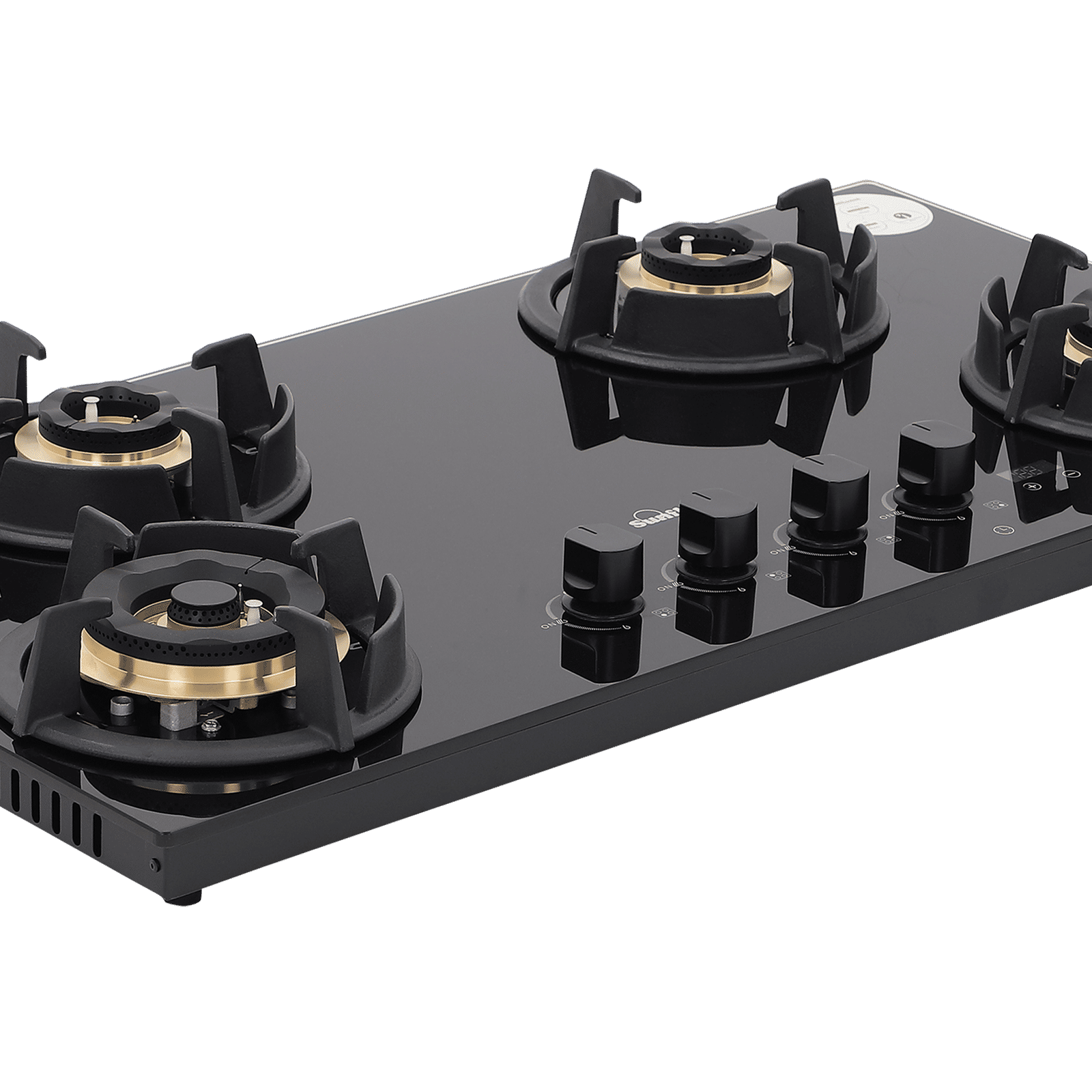 Sunflame SHA 486 UBR Toughened Glass Top 4 Burner Automatic Hob (Flame Failure Device, Black)_6