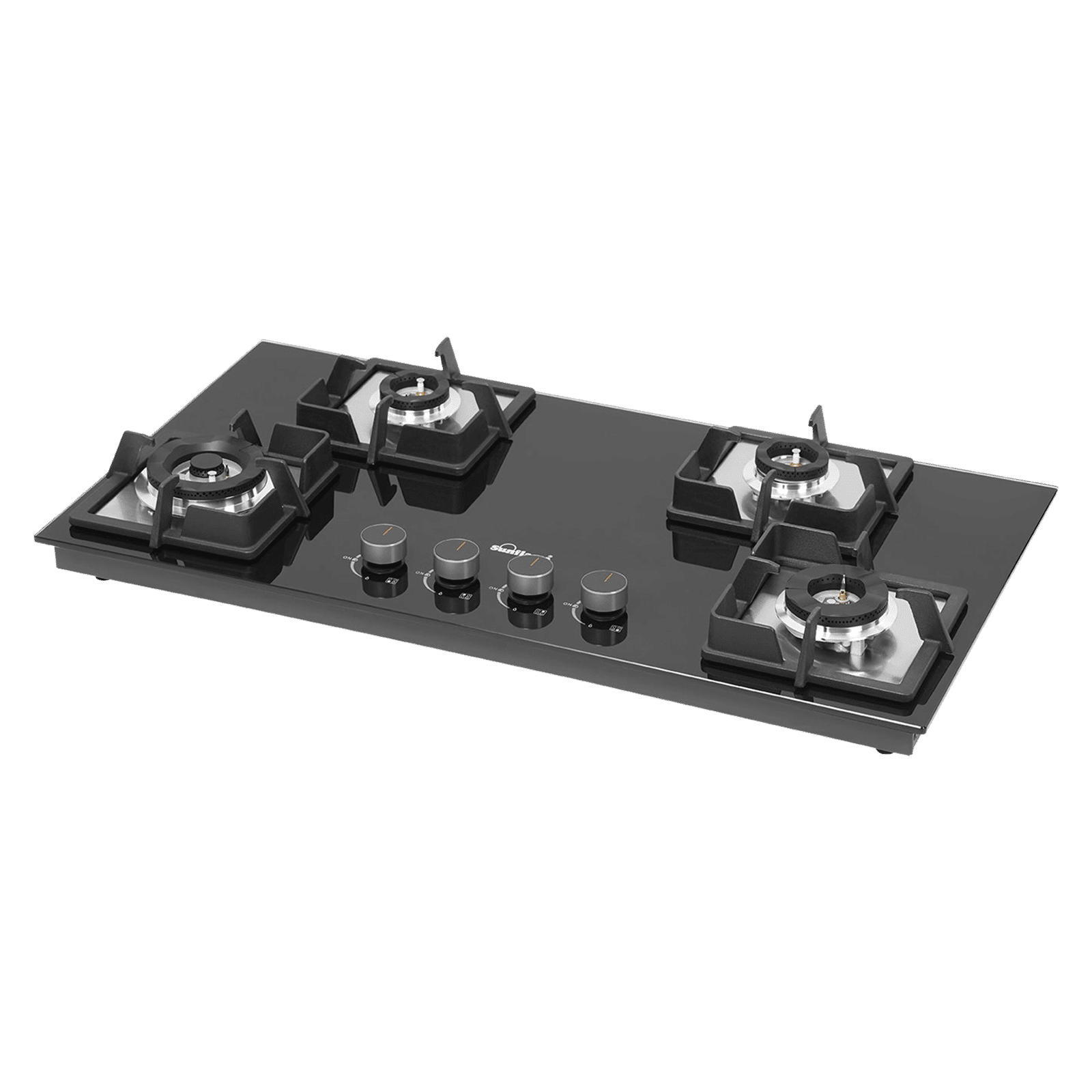 Sunflame SHA 486 PHS Toughened Glass Top 4 Burner Automatic Hob (Flame Failure Device, Black) Sunflame SHA 486 PHS Toughened Glass Top 4 Burner Automatic Hob (Flame Failure Device, Black)_5