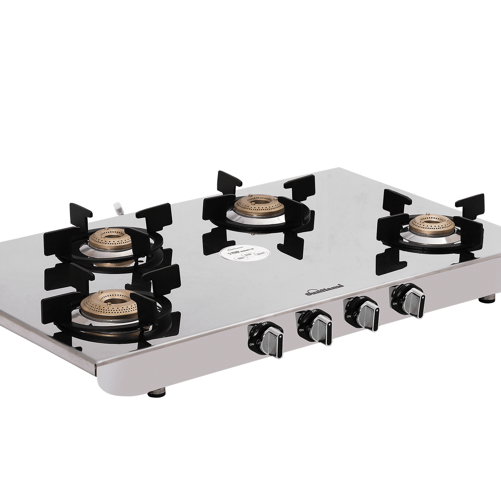 Sunflame HERCULES 4 Burner Manual Gas Stove (ISI Certified, Stainless Steel)_7