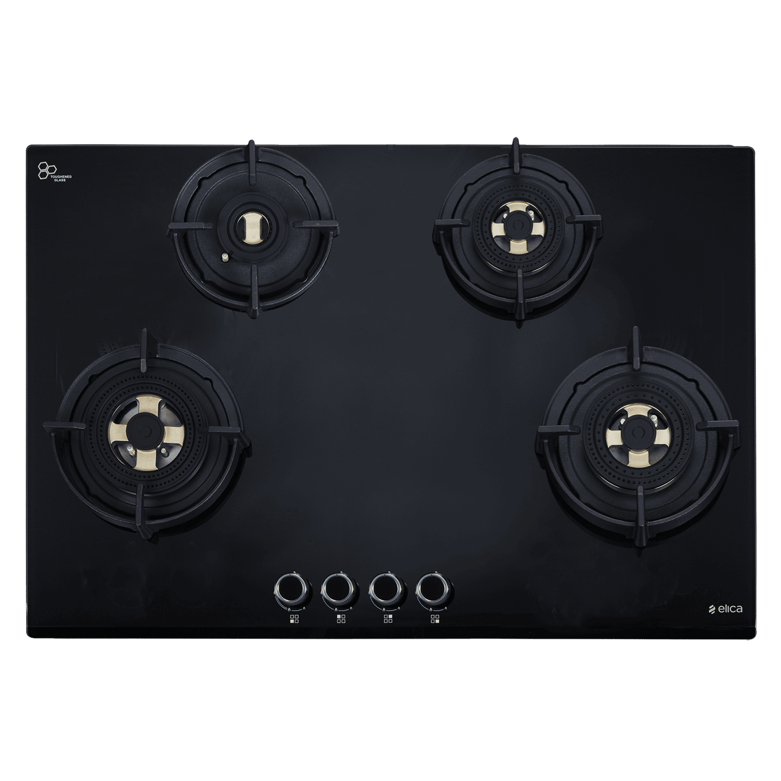 elica DFS FB MFC 4B 90 R Toughened Glass Top 4 Burner Automatic Hob (Direct Multi Flame Burners, Black Glass) elica DFS FB MFC 4B 90 R Toughened Glass Top 4 Burner Automatic Hob (Direct Multi Flame Burners, Black Glass)_1
