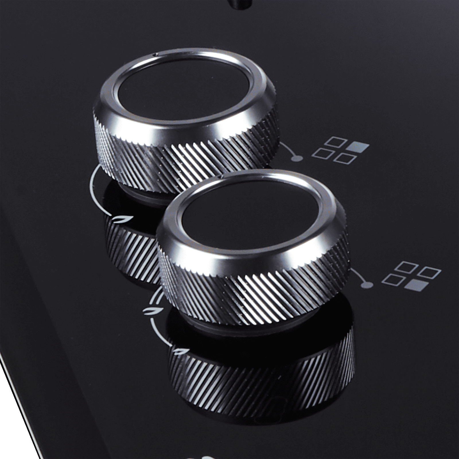 elica DFS FB 4B 91 TX Toughened Glass Top 4 Burner Automatic Hob (Direct Multi Flame Burners, Black Glass) elica DFS FB 4B 91 TX Toughened Glass Top 4 Burner Automatic Hob (Direct Multi Flame Burners, Black Glass)_5
