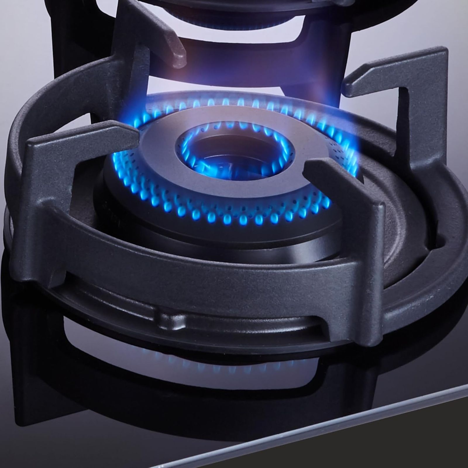 elica FLEXI 460 LOTUS IND HD BRASS Toughened Glass Top 4 Burner Automatic Hob (Cast Iron Pan Support with Heat Guard, Black) elica FLEXI 460 LOTUS IND HD BRASS Toughened Glass Top 4 Burner Automatic Hob (Cast Iron Pan Support with Heat Guard, Black)_8