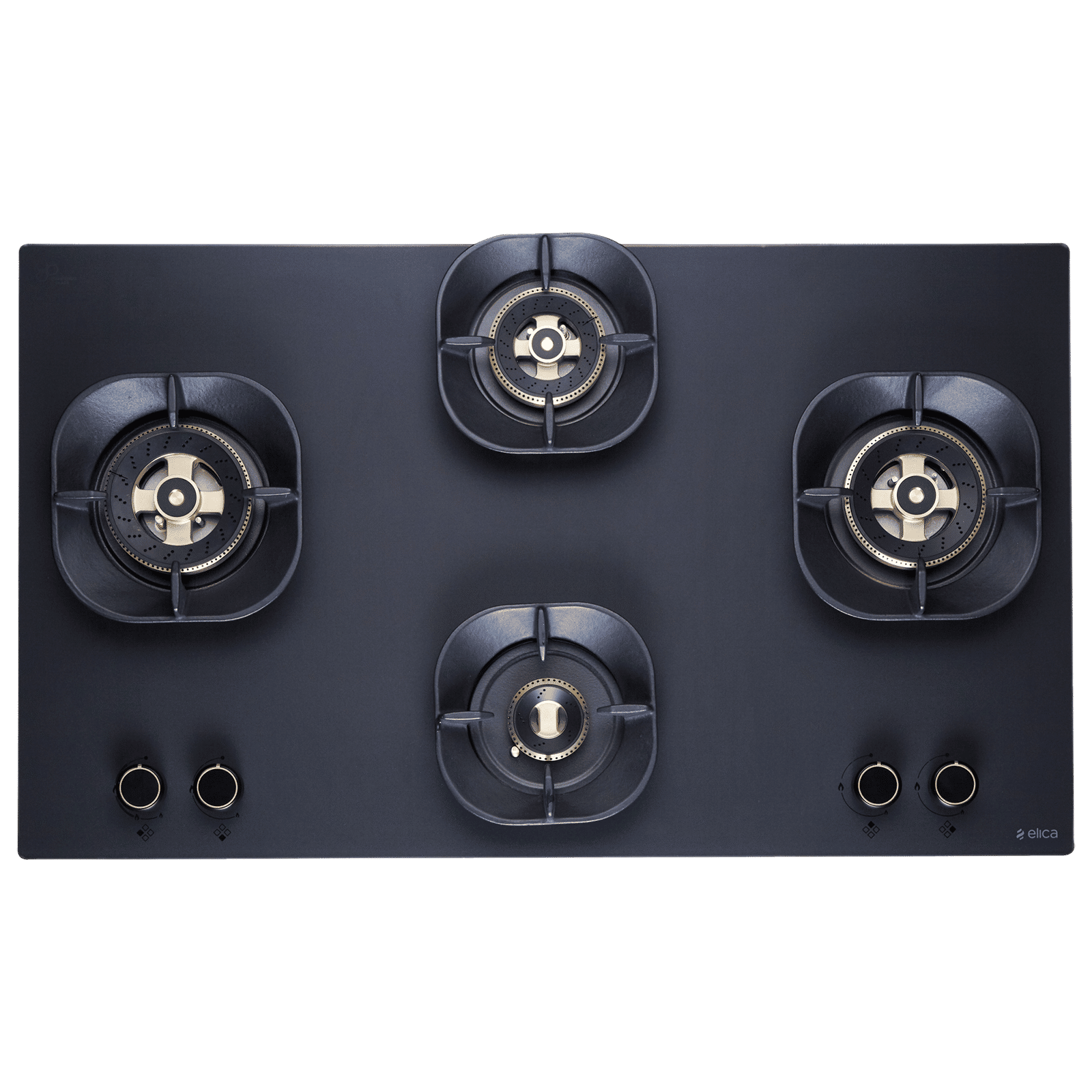 elica MATT CROWN DFS HE FB MFC 4B 91 Toughened Glass Top 4 Burner Automatic Hob (Direct Multi Flame Burners, Matt Glass) elica MATT CROWN DFS HE FB MFC 4B 91 Toughened Glass Top 4 Burner Automatic Hob (Direct Multi Flame Burners, Matt Glass)_6