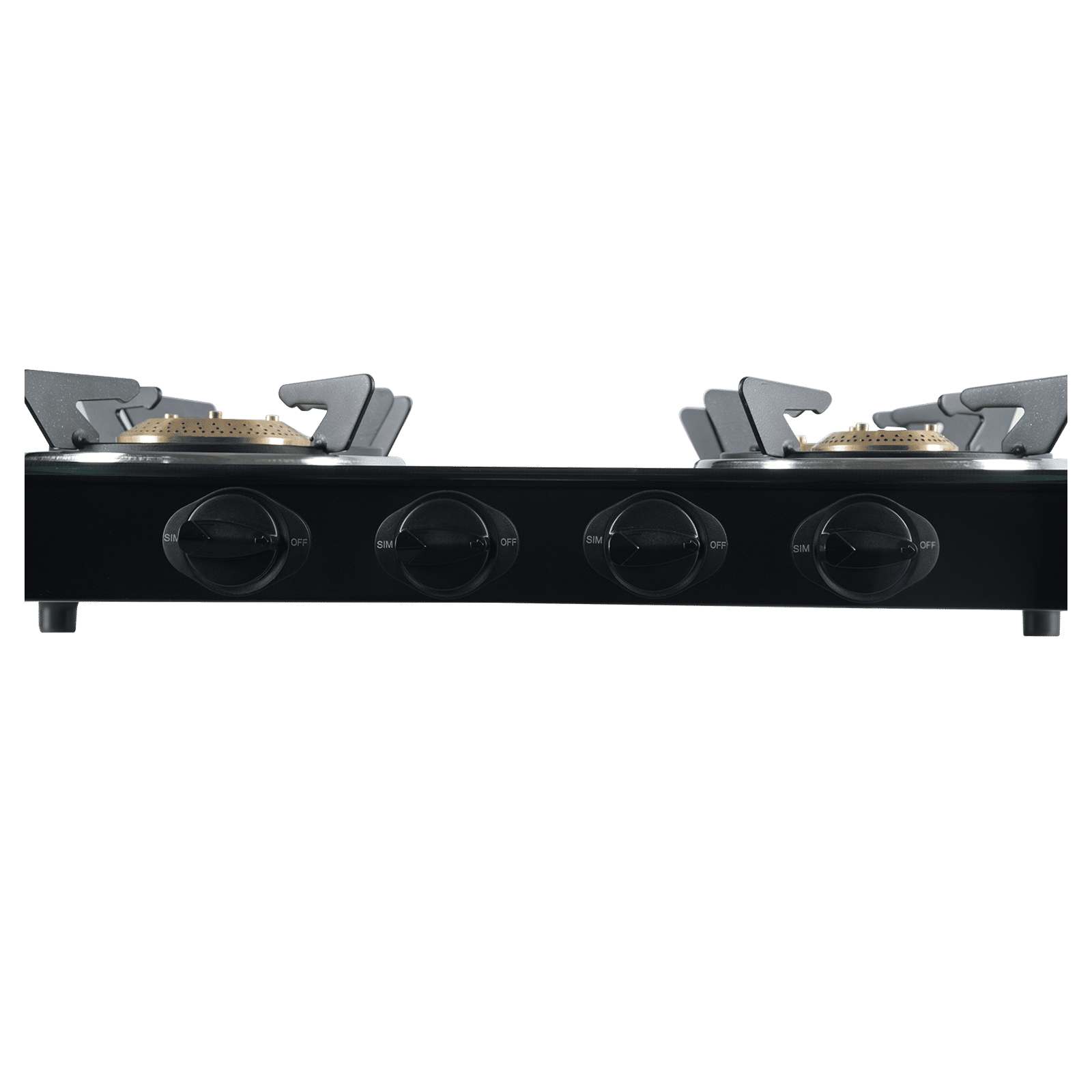 Livpure Nebula Toughened Glass Top 4 Burner Manual Gas Stove (Ergonomic Knobs, Black)_12