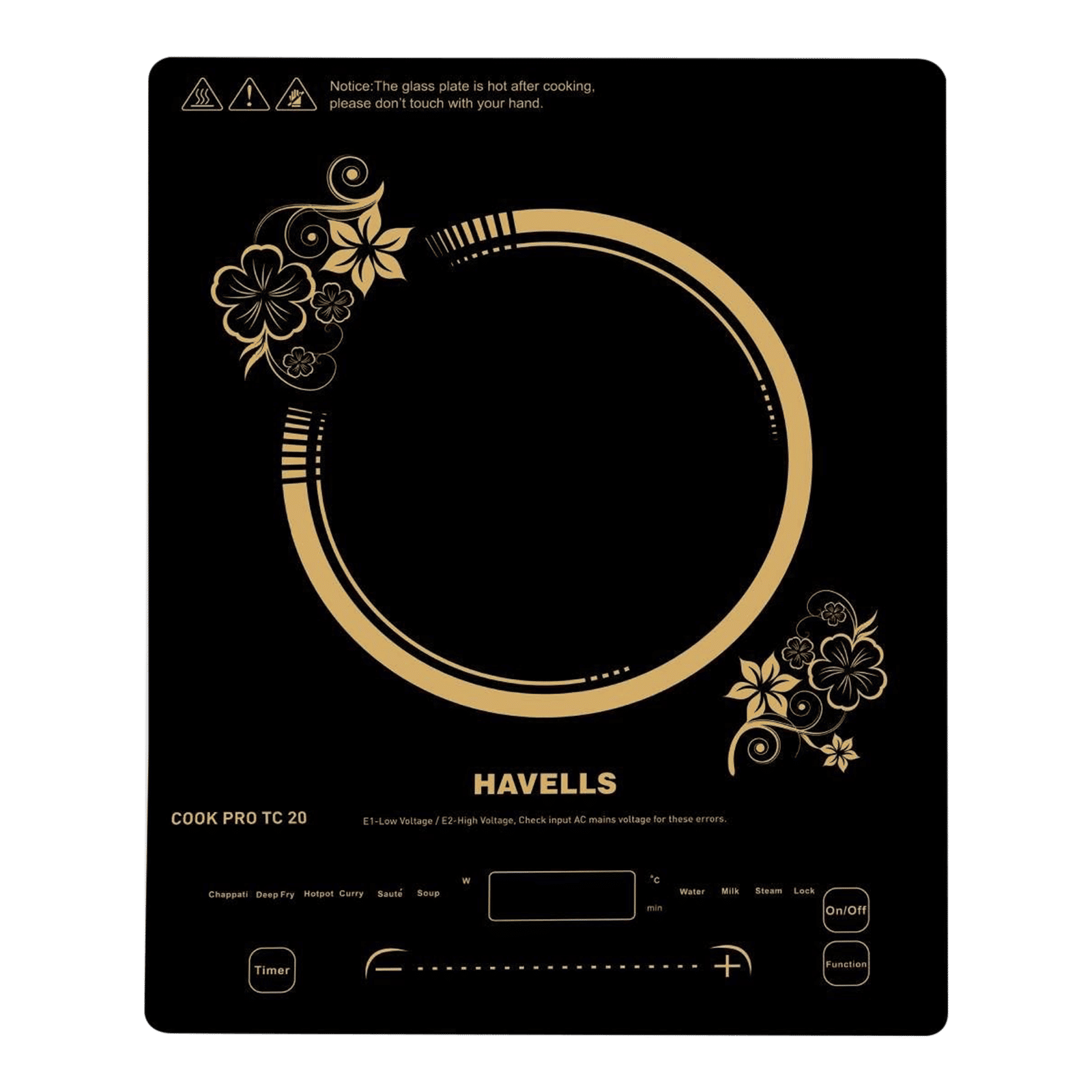 Havells Cook Pro TC 20 2000W Induction Cooktop with 9 Preset Menus Havells Cook Pro TC 20 2000W Induction Cooktop with 9 Preset Menus_1