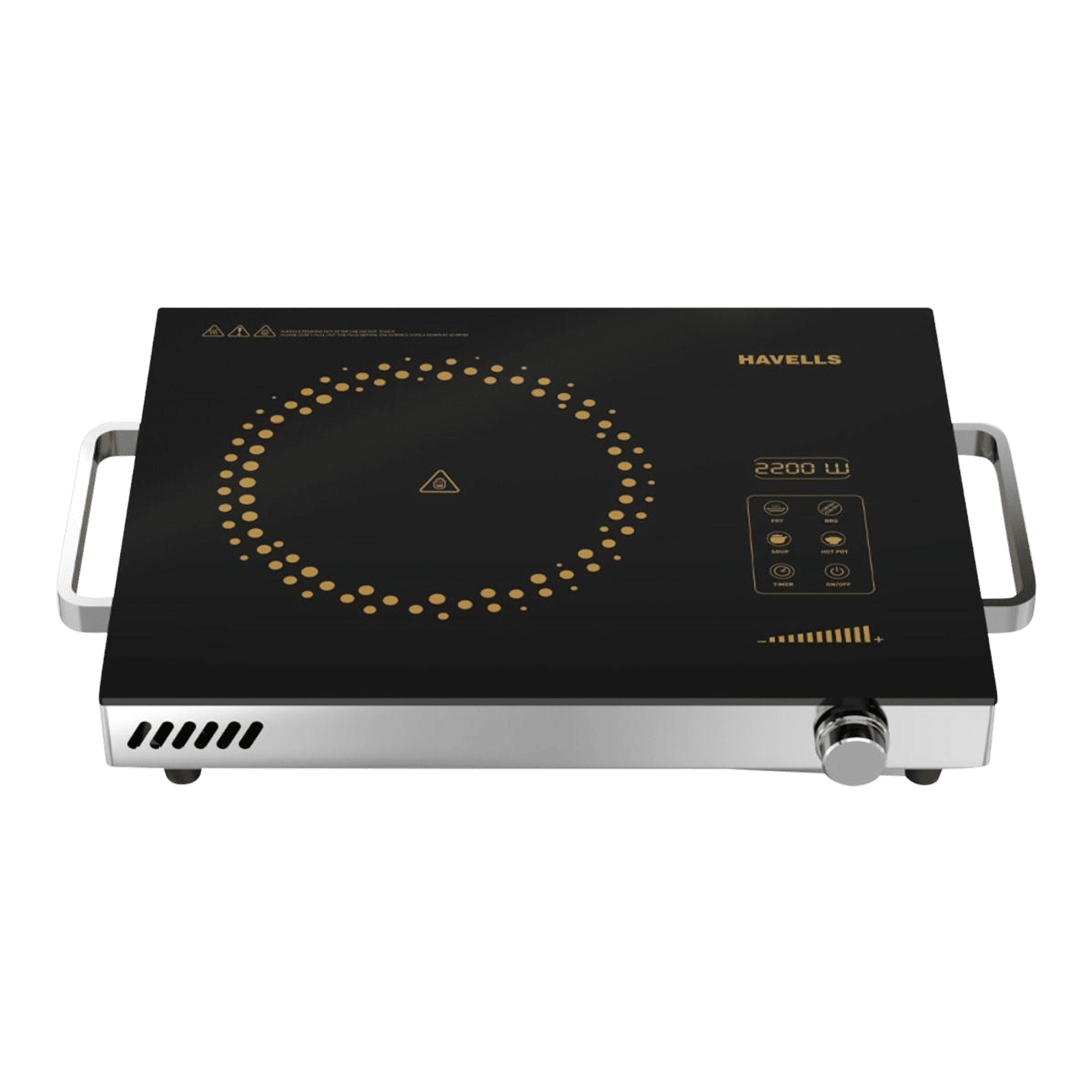 Havells GLO TC22 2200W Infrared Induction Cooktop with 4 Pre-Set Menus + 3 Hour Timer Havells GLO TC22 2200W Infrared Induction Cooktop with 4 Pre-Set Menus + 3 Hour Timer_1