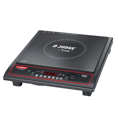 JUDGE By Prestige Aura 1350W Induction Cooktop with 7 Preset Menus