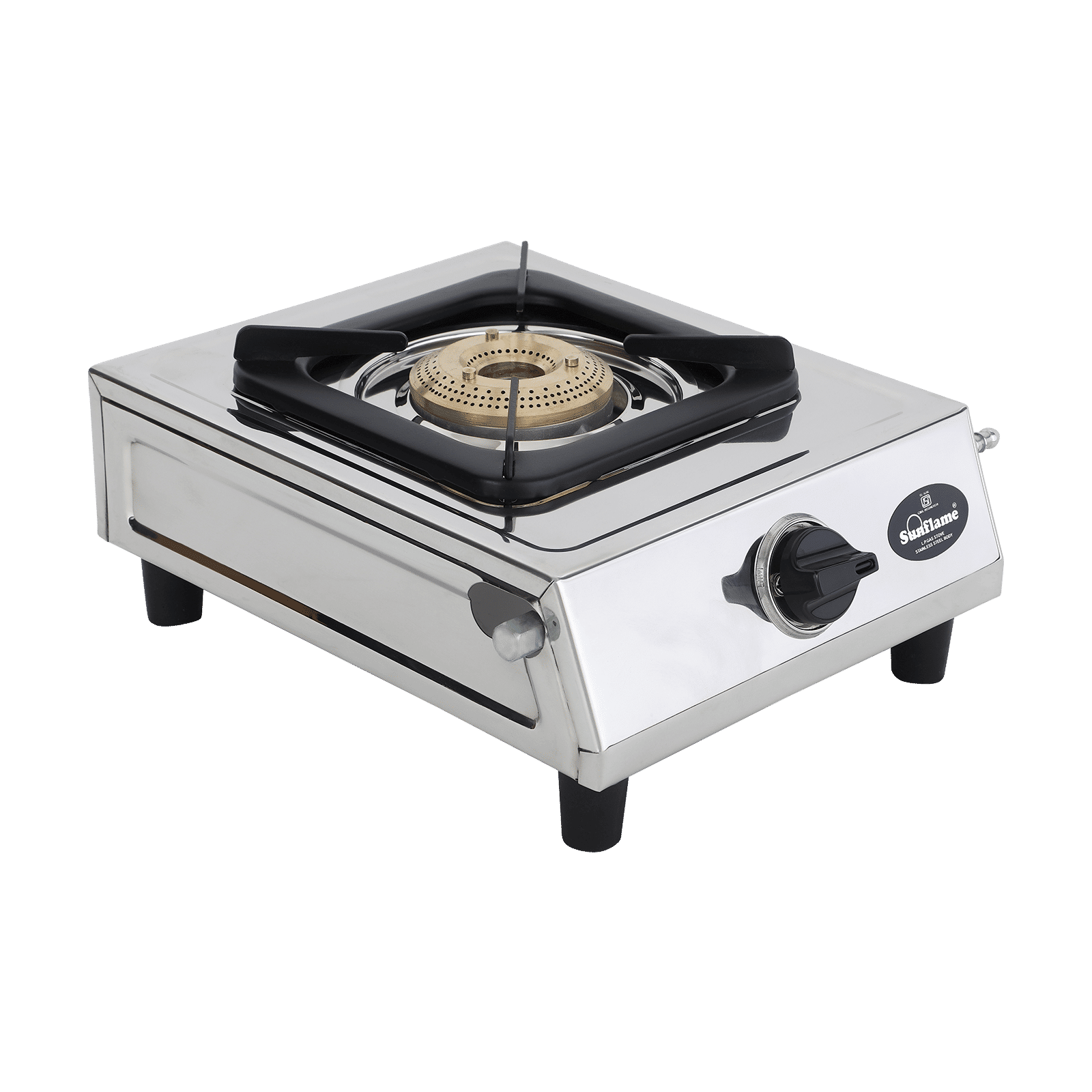 Sunflame DLX 1 Burner Manual Gas Stove (Heavy Pan Support, Silver) Sunflame DLX 1 Burner Manual Gas Stove (Heavy Pan Support, Silver)_4