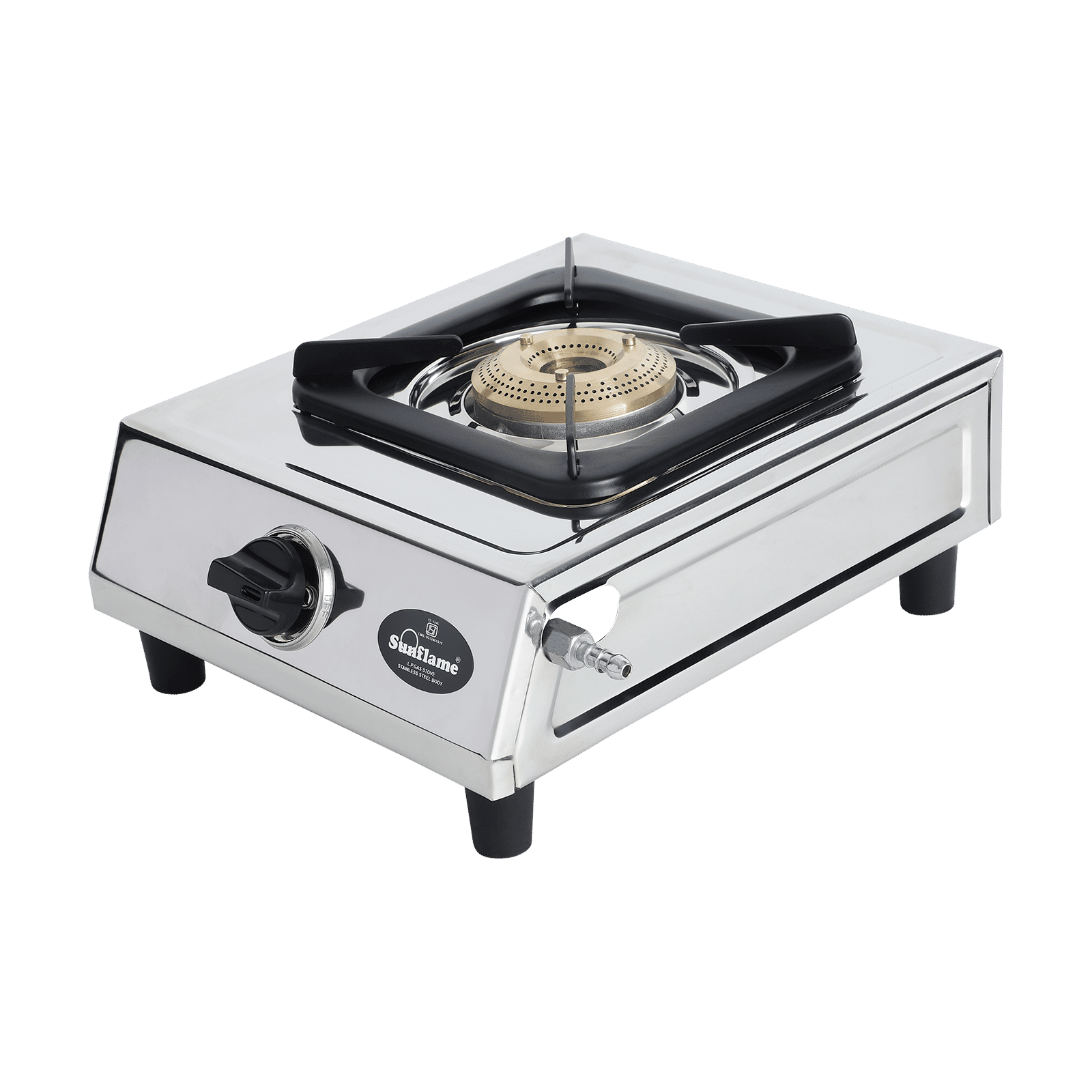 Sunflame DLX 1 Burner Manual Gas Stove (Heavy Pan Support, Silver) Sunflame DLX 1 Burner Manual Gas Stove (Heavy Pan Support, Silver)_5