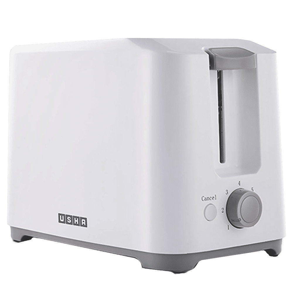 USHA PT 3720 700W 2 Slice Pop-Up Toaster with Plastic Shock Proof Body (White) USHA PT 3720 700W 2 Slice Pop-Up Toaster with Plastic Shock Proof Body (White)_4
