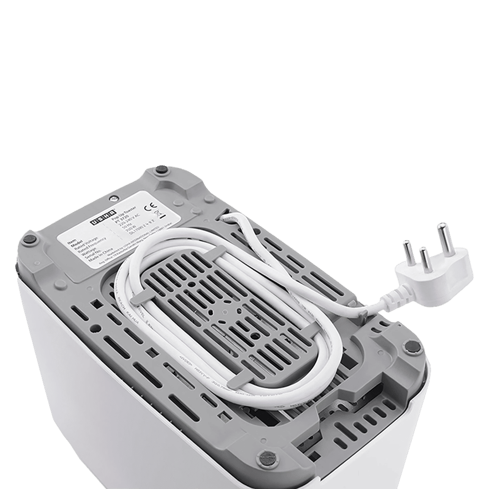 USHA PT 3720 700W 2 Slice Pop-Up Toaster with Plastic Shock Proof Body (White) USHA PT 3720 700W 2 Slice Pop-Up Toaster with Plastic Shock Proof Body (White)_7