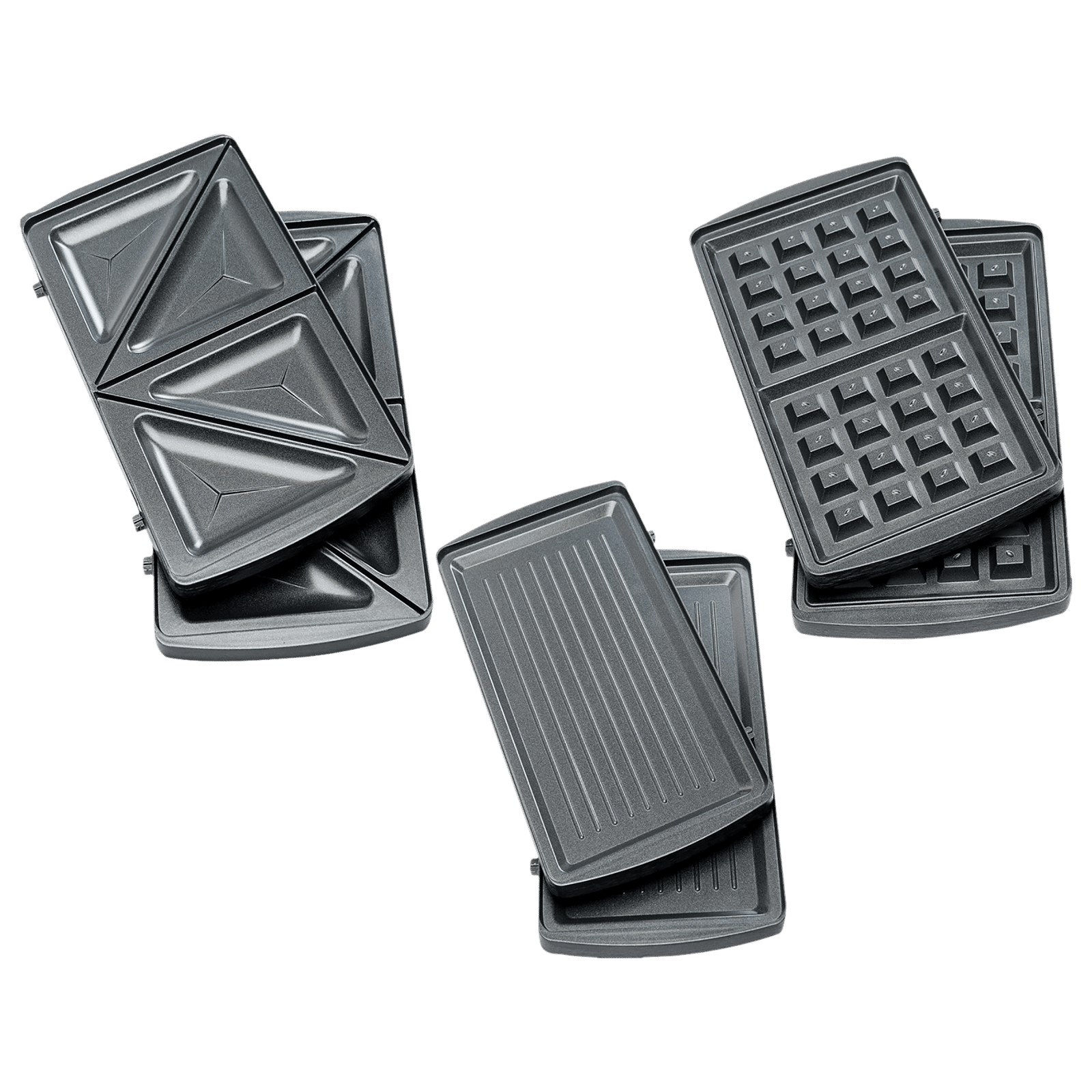 Russell Hobbs RST750M3 750W 2 Slice 3-in-1 Sandwich Maker with Detachable Multi-Plate (Black & Silver) Russell Hobbs RST750M3 750W 2 Slice 3-in-1 Sandwich Maker with Detachable Multi-Plate (Black & Silver)_10
