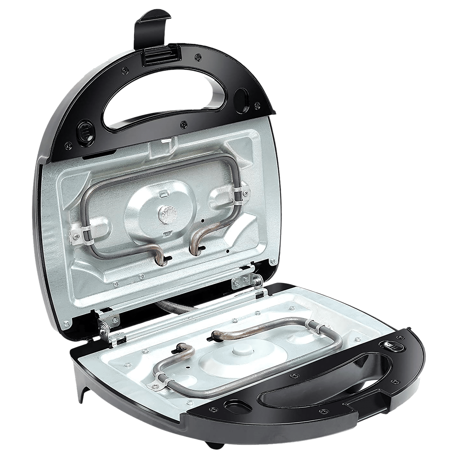 Russell Hobbs RST750M3 750W 2 Slice 3-in-1 Sandwich Maker with Detachable Multi-Plate (Black & Silver) Russell Hobbs RST750M3 750W 2 Slice 3-in-1 Sandwich Maker with Detachable Multi-Plate (Black & Silver)_4