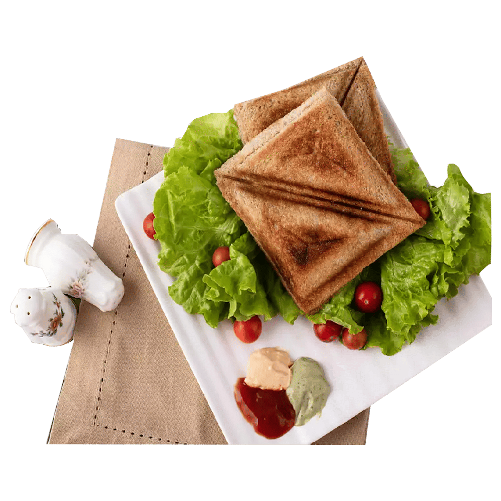 PHILIPS Viva Collection 700W 2 Slice Sandwich Maker with Secured Locking Mechanism (Black) PHILIPS Viva Collection 700W 2 Slice Sandwich Maker with Secured Locking Mechanism (Black)_9