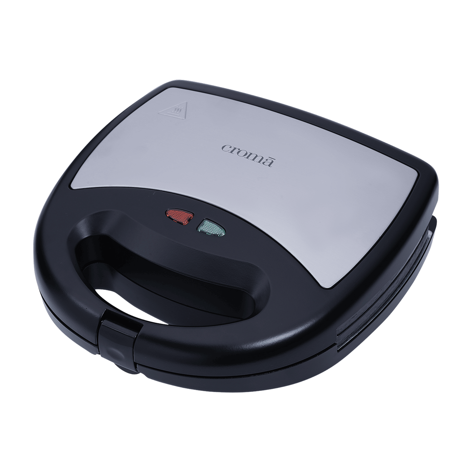 Croma 750W 2 Slice Sandwich Maker with Cool Touch Handle (Black)_1