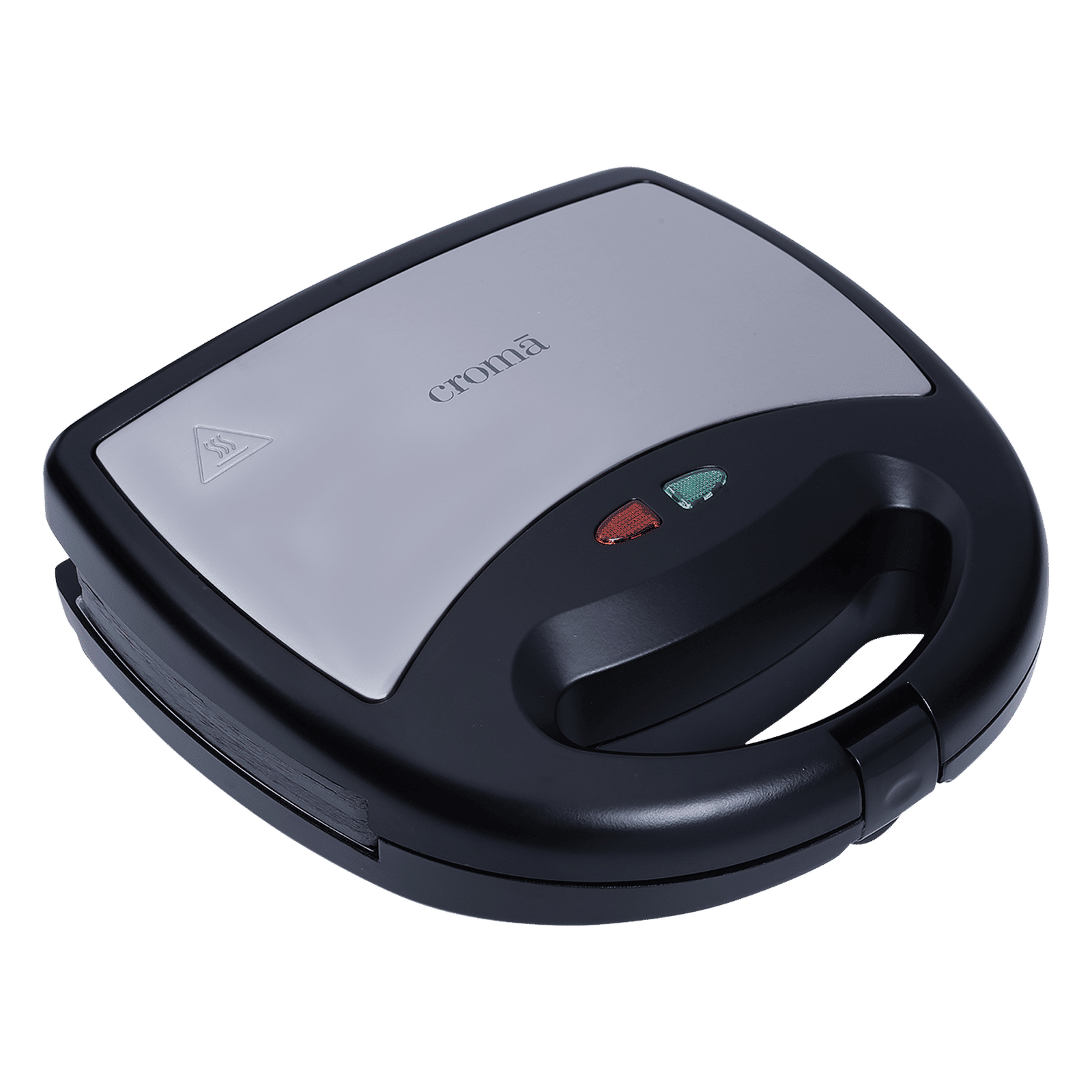 Croma 750W 2 Slice Sandwich Maker with Cool Touch Handle (Black)_7