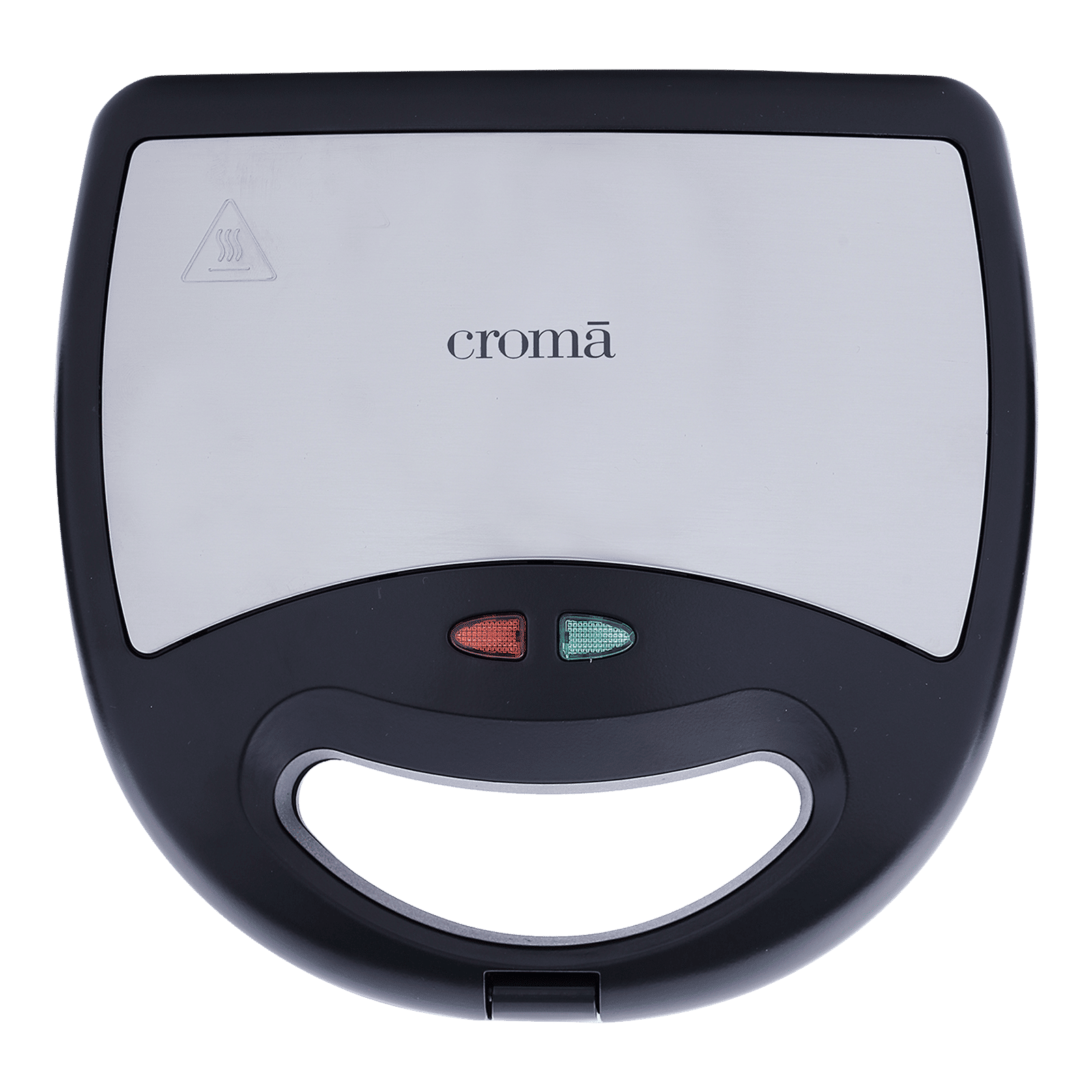 Croma 750W 2 Slice Sandwich Maker with Cool Touch Handle (Black)_8