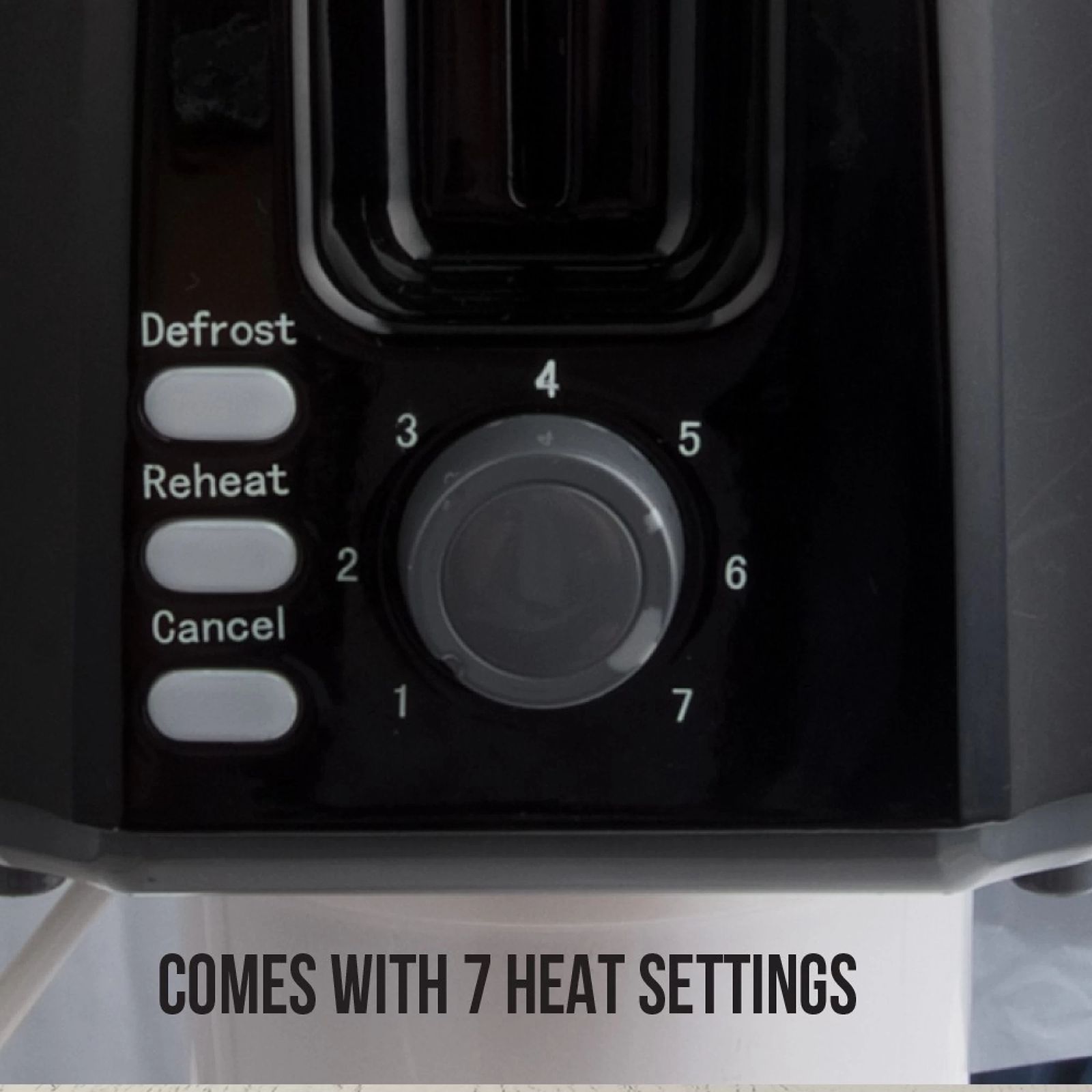 HAVELLS Crisp Plus 700W 2 Slice Pop-Up Toaster with 7 Heat Setting (Black)_8