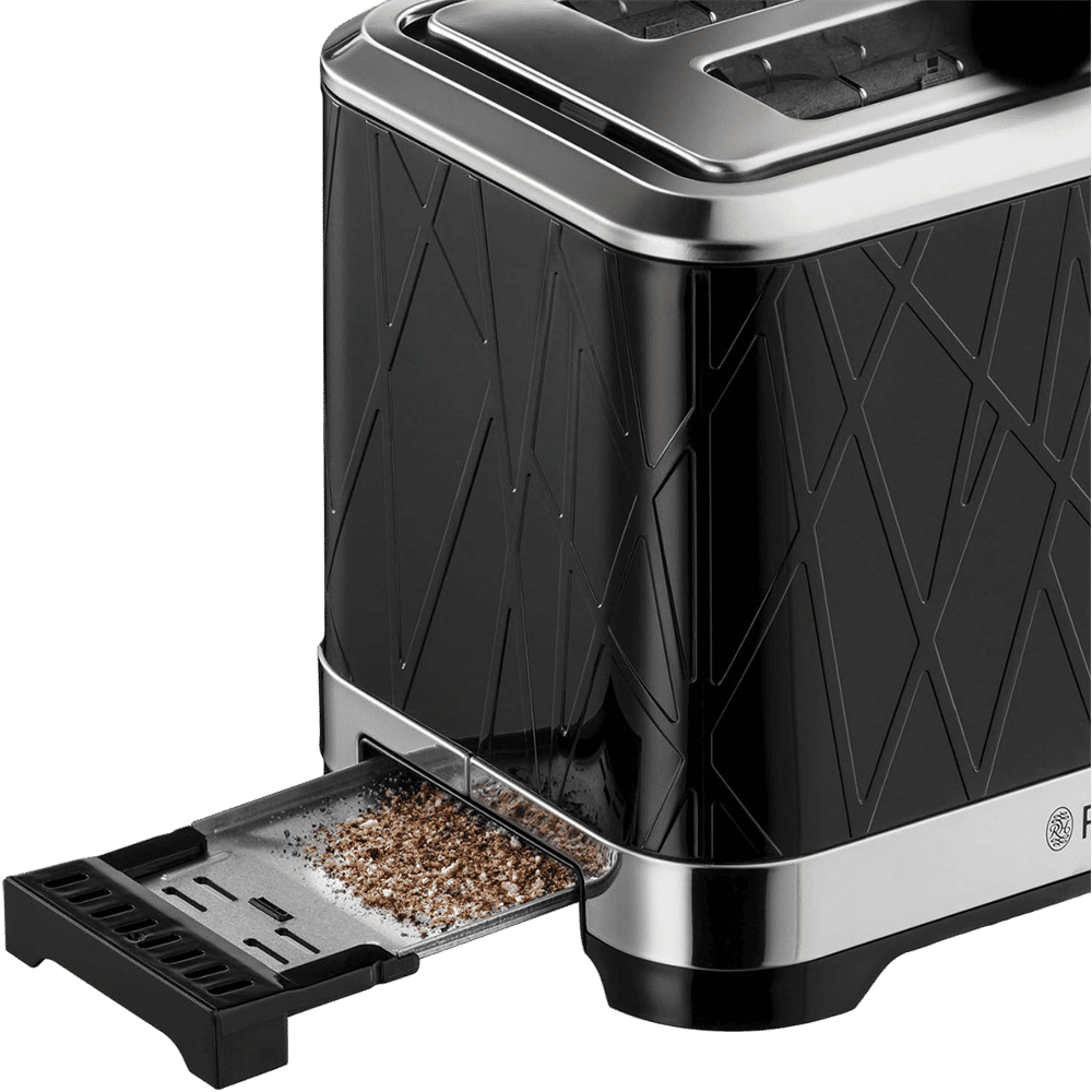 Russell Hobbs Structure 1050W 2 Slice Pop-Up Toaster with 3 Temperature Settings (Black) Russell Hobbs Structure 1050W 2 Slice Pop-Up Toaster with 3 Temperature Settings (Black)_5