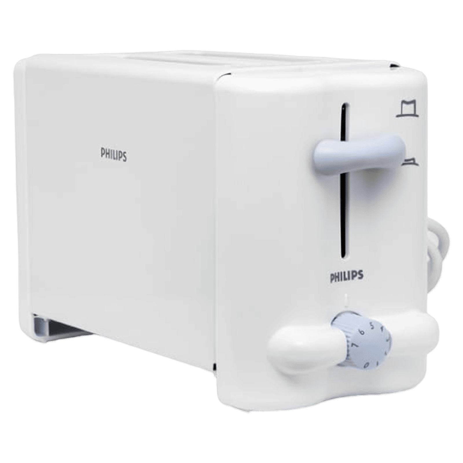 PHILIPS HD4815/28 800W 2 Slice Pop-Up Toaster with 7 Level Browning Controls (White) PHILIPS HD4815/28 800W 2 Slice Pop-Up Toaster with 7 Level Browning Controls (White)_1