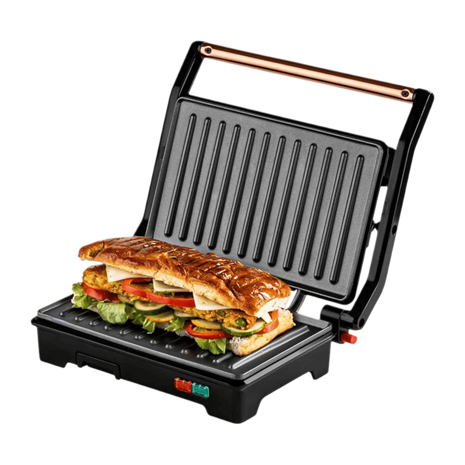 Russell Hobbs GrillMaster 900W 2 Slice Sandwich Maker with Overheat Protection (Black) Russell Hobbs GrillMaster 900W 2 Slice Sandwich Maker with Overheat Protection (Black)_5