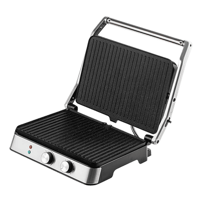 Russell Hobbs GrillMaster 2000W 6 Slice Sandwich Maker with Overheat Protection (Black)