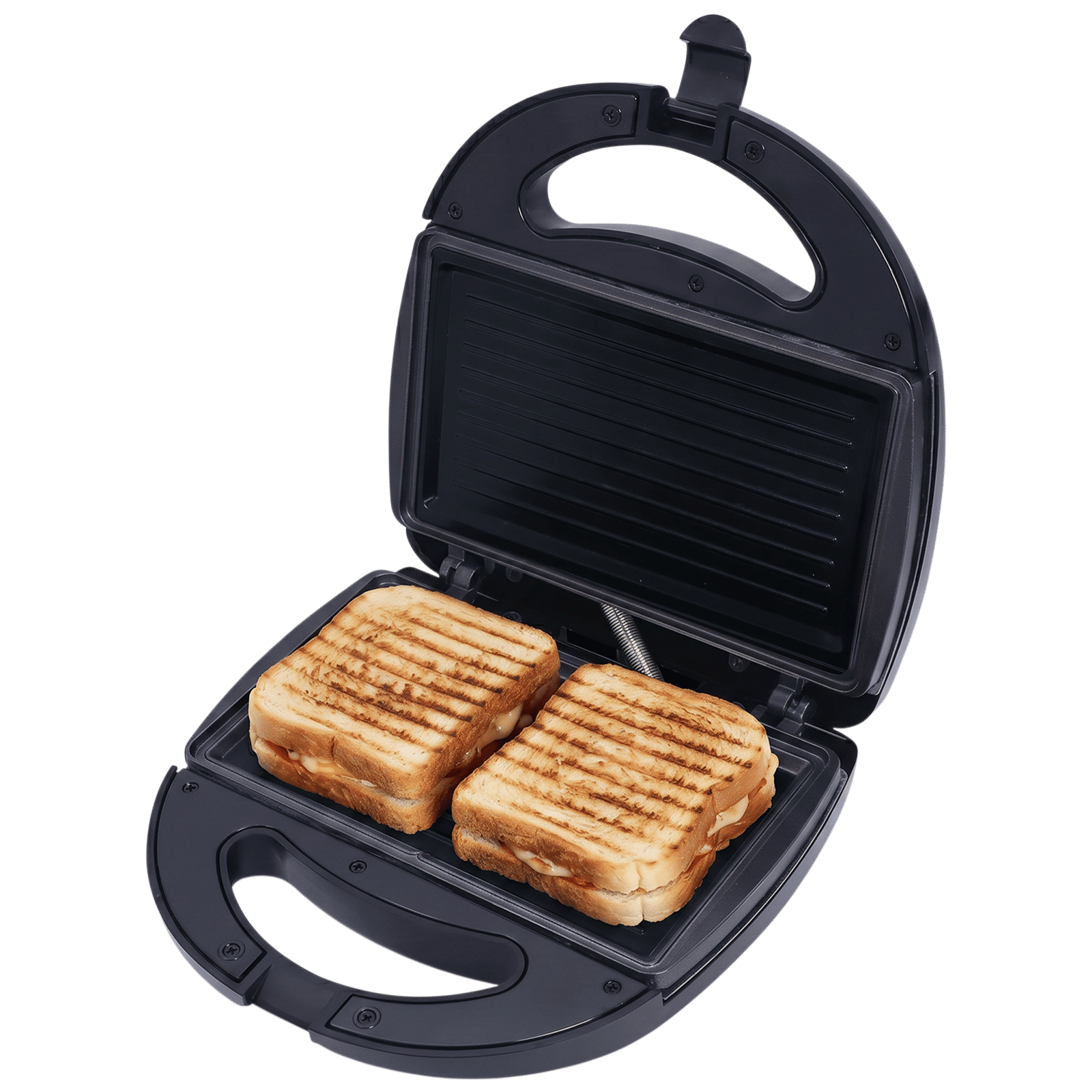 Croma 750W 2 Slice Sandwich Maker with Cool Touch Handle (Black) Croma 750W 2 Slice Sandwich Maker with Cool Touch Handle (Black)_1