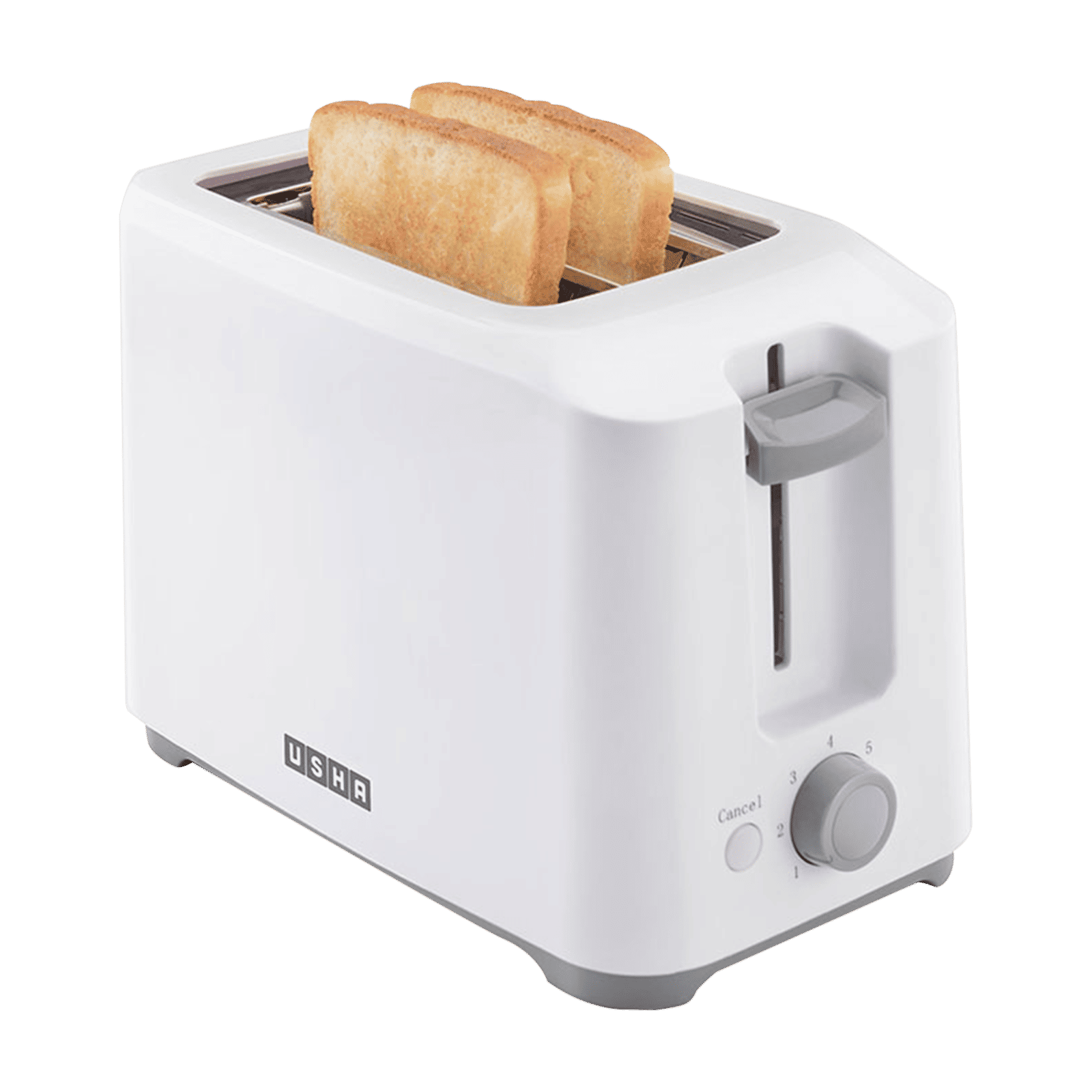 Usha PT3720D 700W 2 Slice Pop-Up Toaster with 7 Heat Settings For Variable Browning Control (White)_6