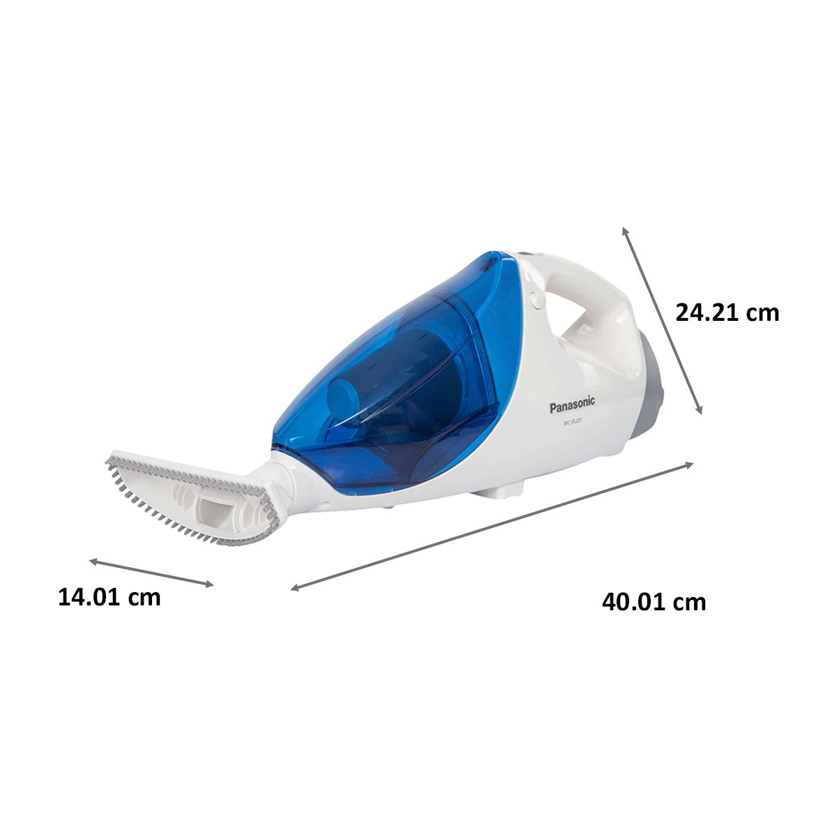 Panasonic 700 Watts Portable Vacuum Cleaner (0.4 Litres, MC-DL201, Blue) Panasonic 700 Watts Portable Vacuum Cleaner (0.4 Litres, MC-DL201, Blue)_2