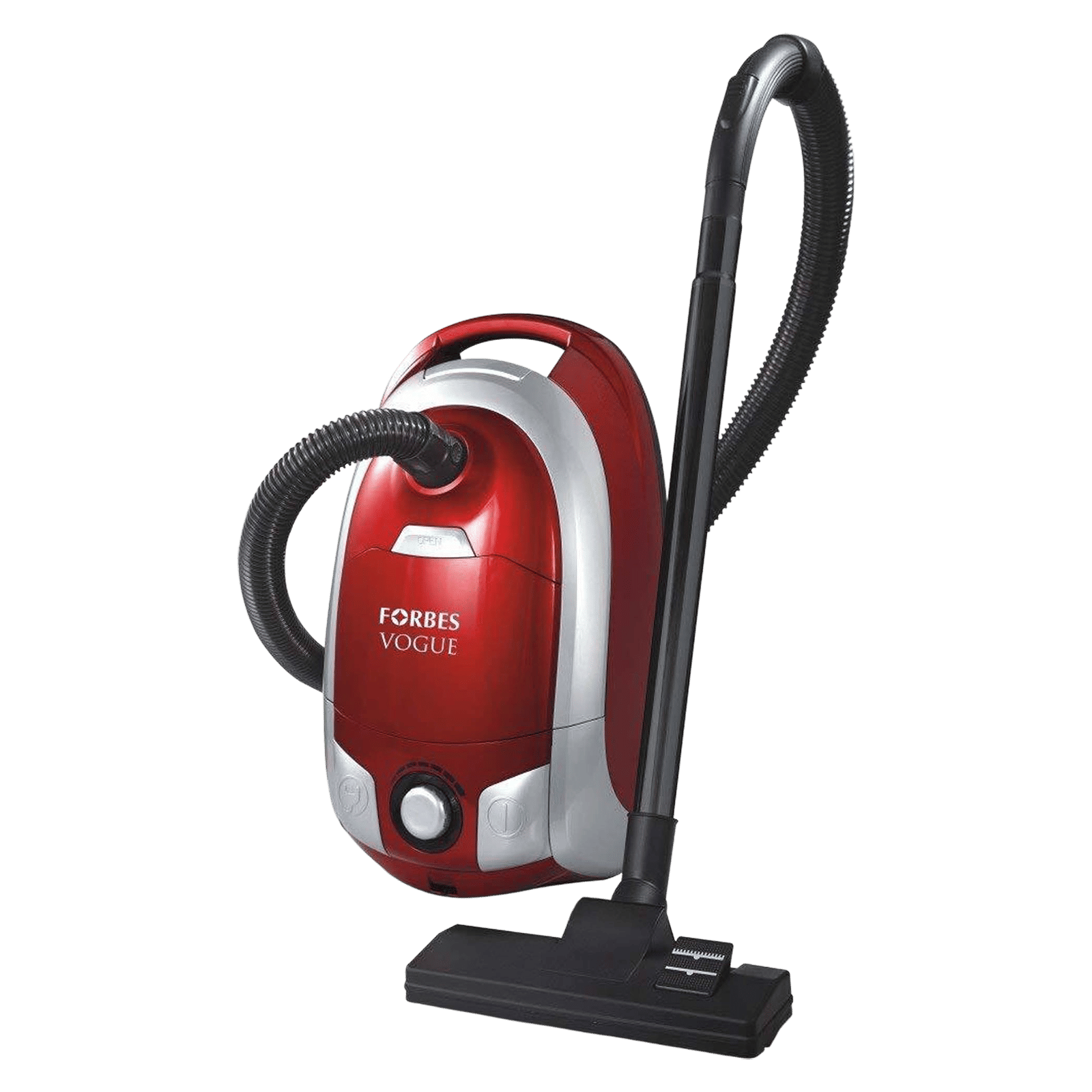 EUREKA FORBES Vogue 1400W Dry Vacuum Cleaner with Blower Functions (Super Silent Operation, Red & Silver)_1