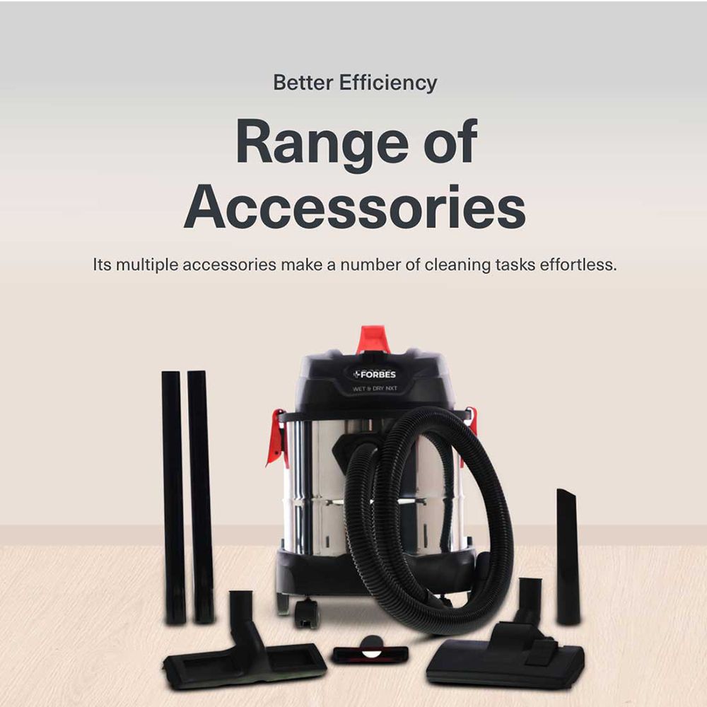 EUREKA FORBES NXT 1380W Wet & Dry Vacuum Cleaner with In Hand Suction Control (Powerful Blower, Black & Red) EUREKA FORBES NXT 1380W Wet & Dry Vacuum Cleaner with In Hand Suction Control (Powerful Blower, Black & Red)_11