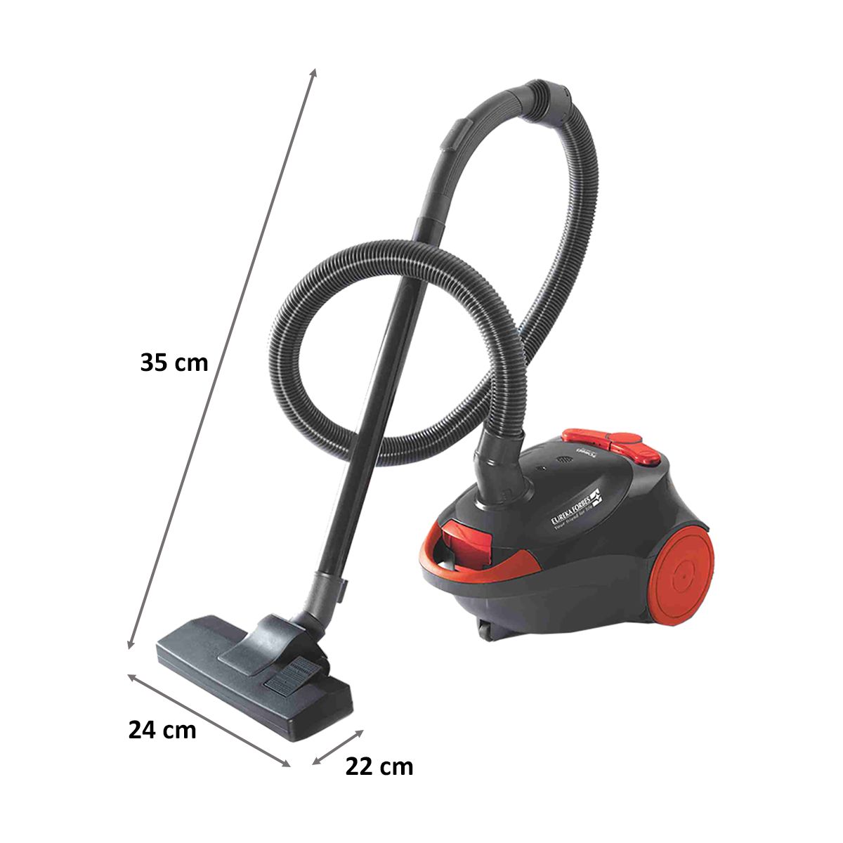 EUREKA FORBES Swift Clean 1200W Dry Vacuum Cleaner with Auto Cord Winder (Efficient Alert System, Red & Black) EUREKA FORBES Swift Clean 1200W Dry Vacuum Cleaner with Auto Cord Winder (Efficient Alert System, Red & Black)_2