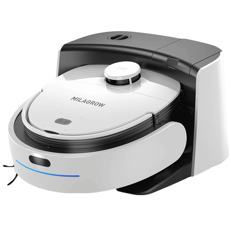 MILAGROW iMap 55 Watt Robotic Vacuum Cleaner (1000 ml, Venii Max, White) MILAGROW iMap 55 Watt Robotic Vacuum Cleaner (1000 ml, Venii Max, White)_1