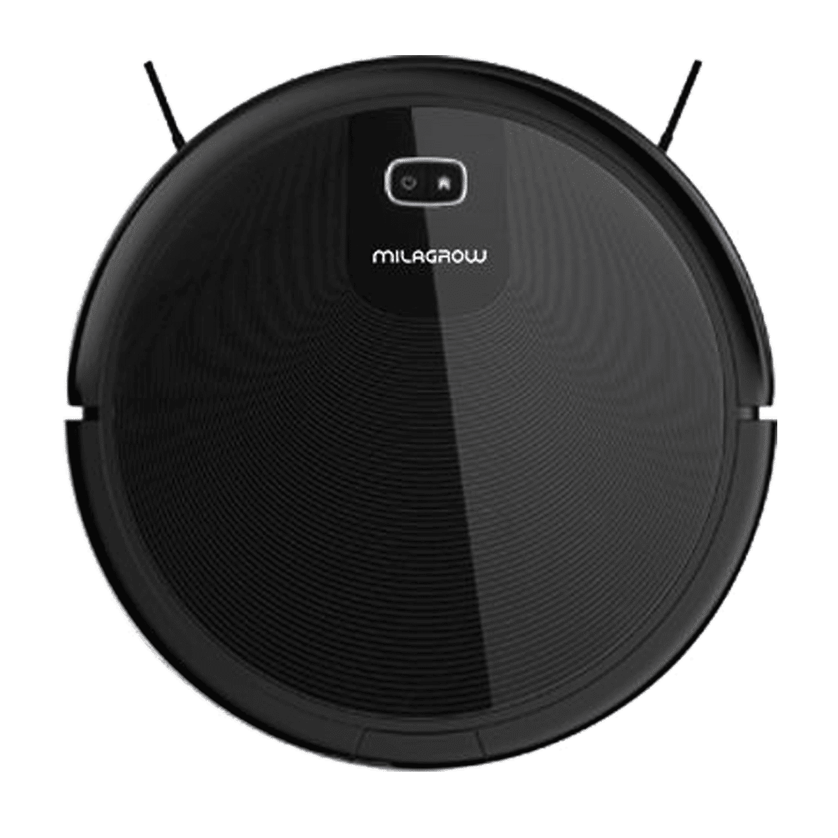 MILAGROW 24 Watts Robotic Vacuum Cleaner (0.6 Litres Tank, BlackCat 21, Black)_1